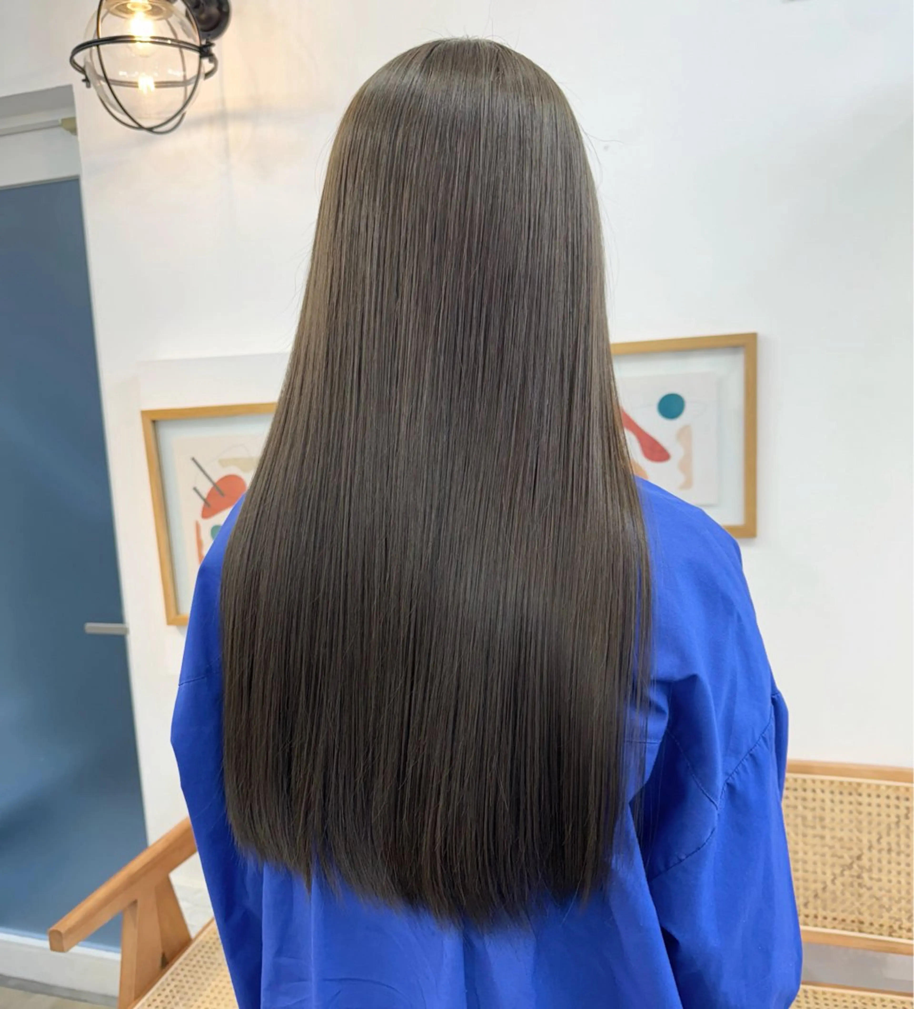 ロング トリートメント ヘアカラー トリートメント 🌼たけや みのり🌿のヘアスタイル