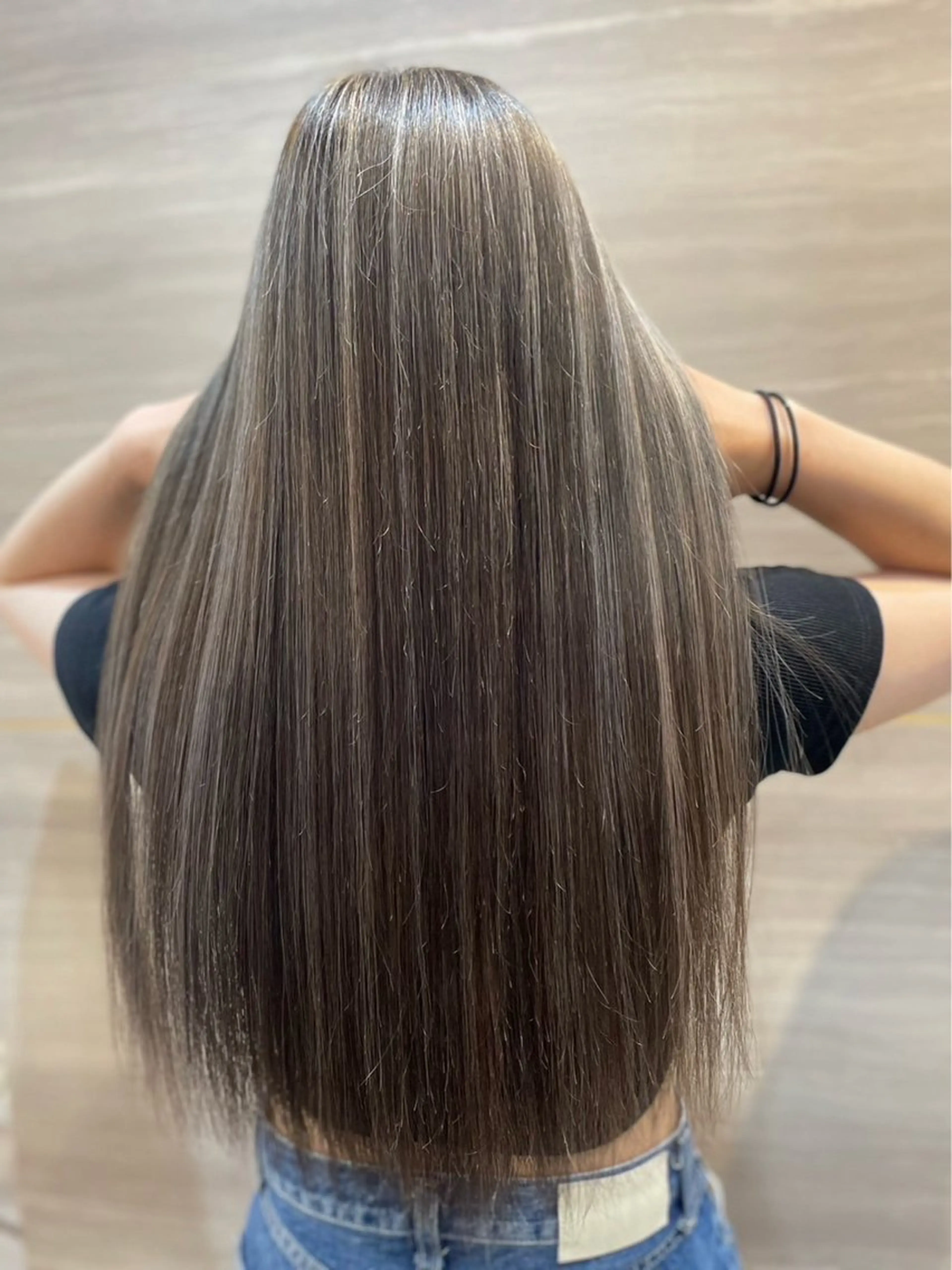 ロング カラー ヘアカラー 池袋メンズ指名率 No.1飯塚✂️のヘアスタイル