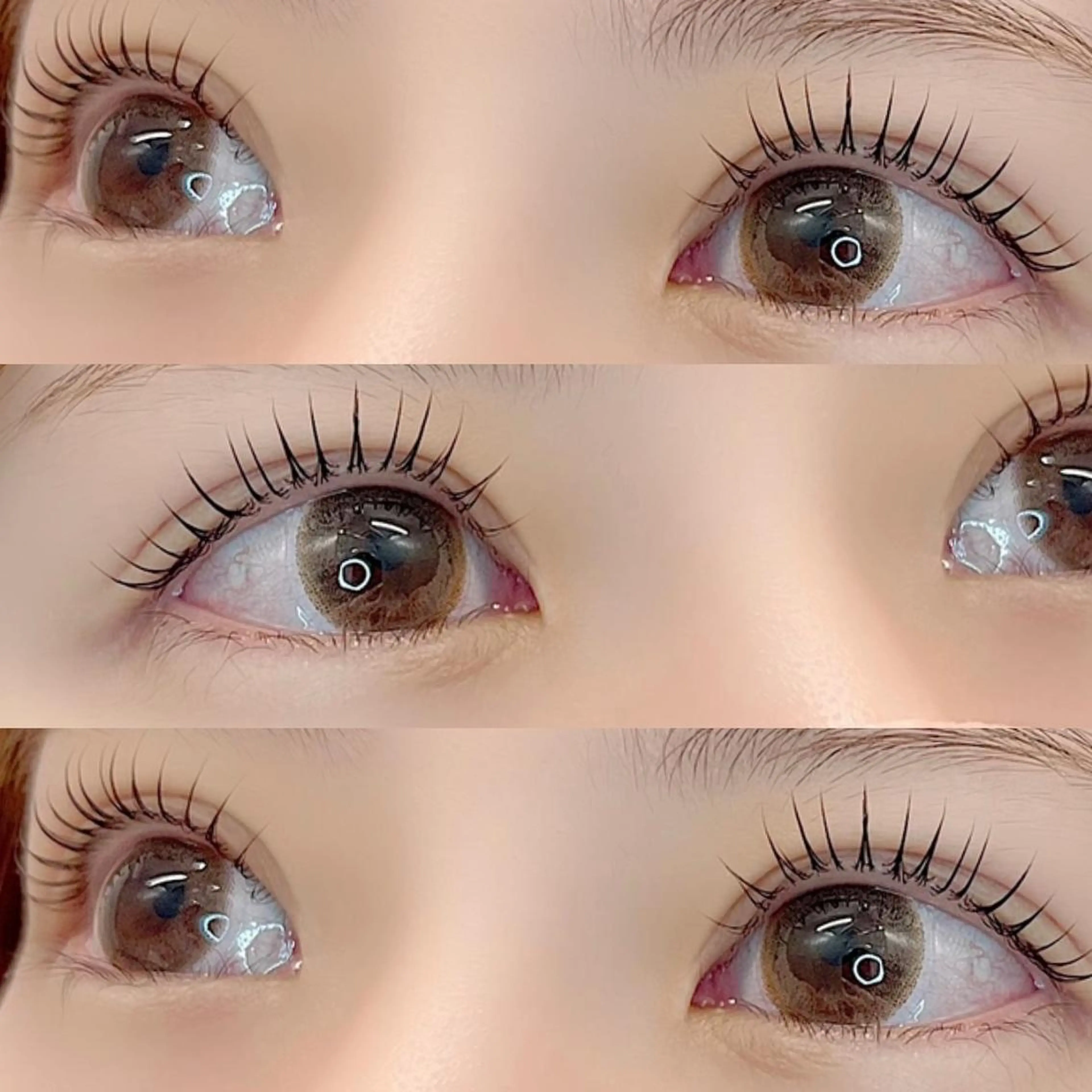 マツエク・マツパ 韓国風マツエク パリジェンヌラッシュリフト 一重×まつ毛パーマ 🪽fein.🪽 eye&nail💞のマツエク・マツパデザイン