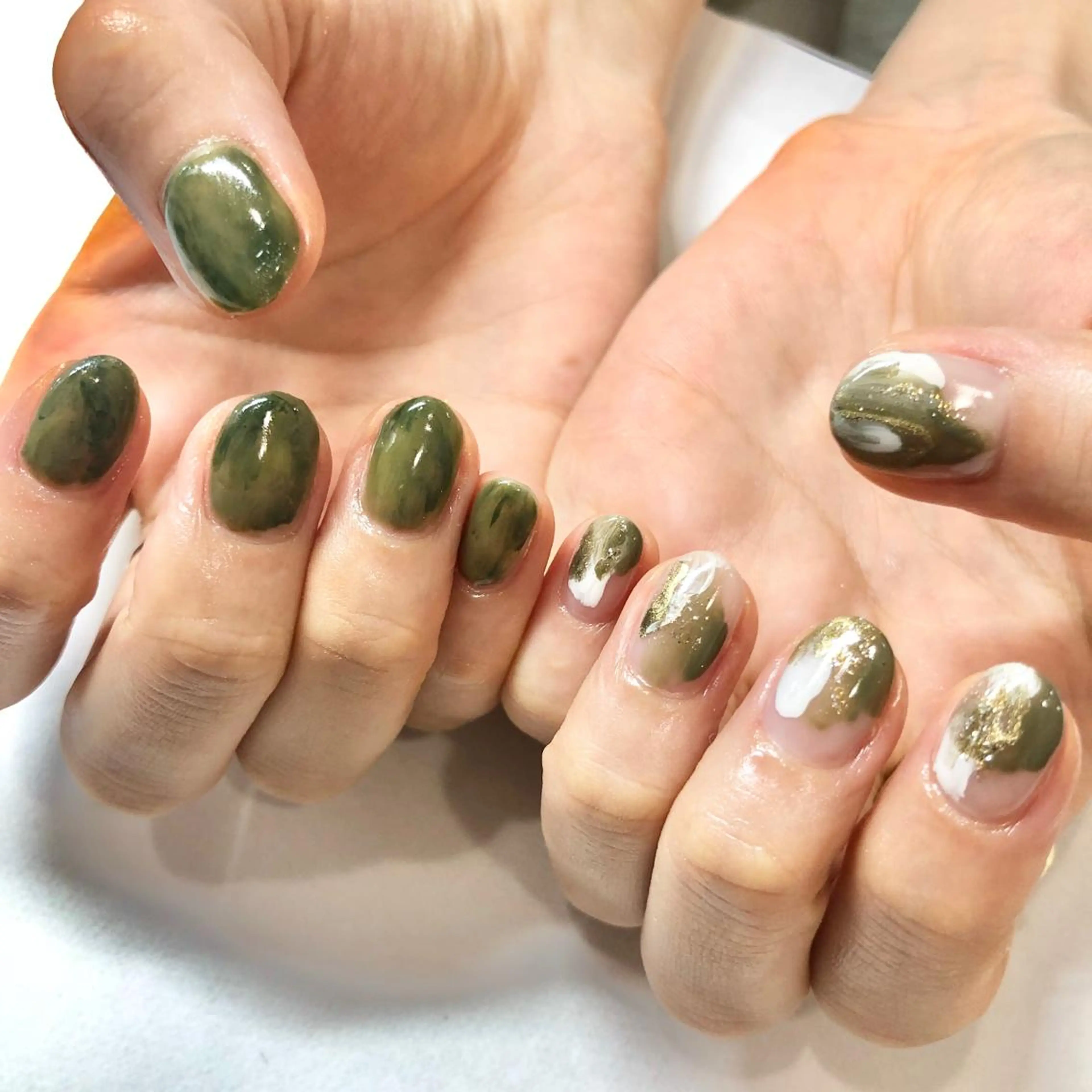 ネイル ニュアンスネイル ハンドネイル フットネイル 🎀AYAKO 🎀中韓ネイルのネイルデザイン