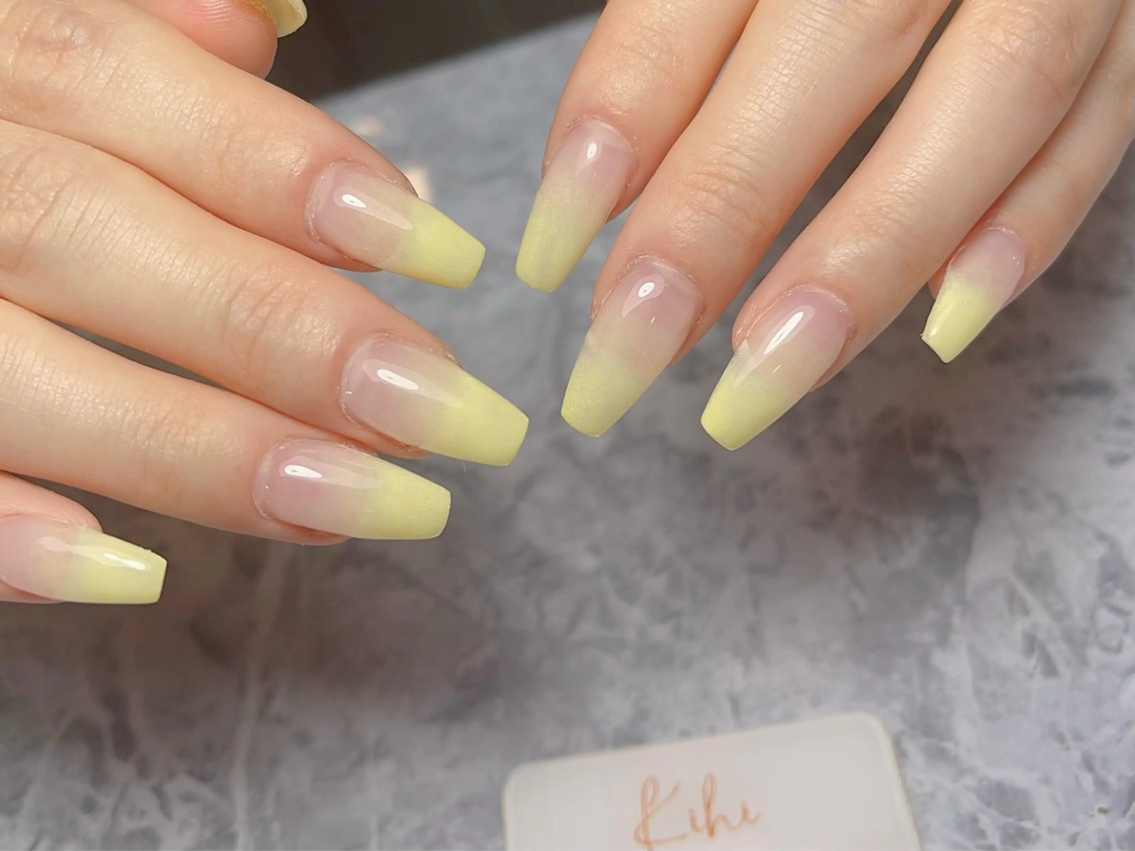 ネイル アートネイル フレンチネイル ジェルネイル グラデーション 韓国ネイル ハンドネイル Nail Salon Kihi さくらのネイルデザイン