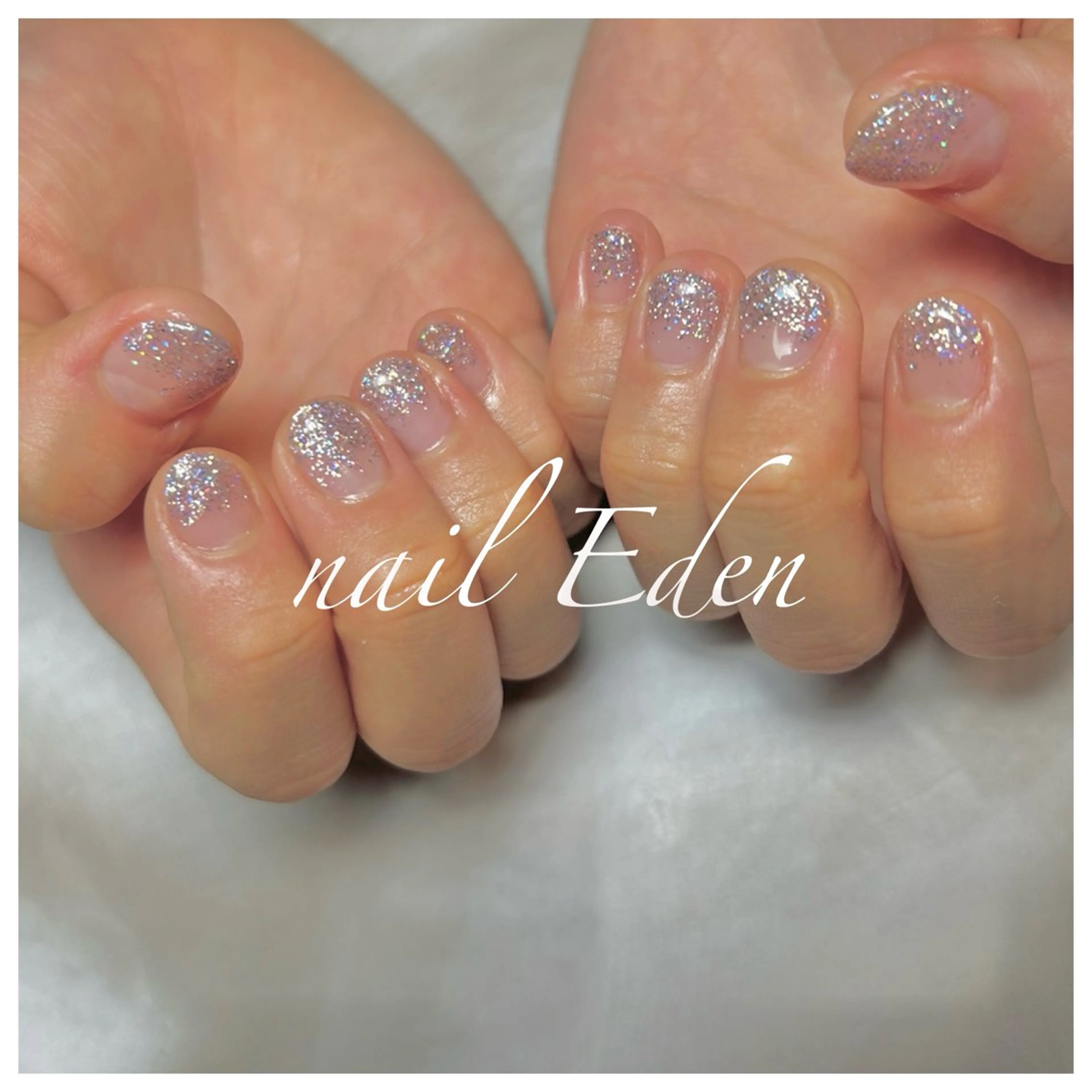 ネイル ラメ(グリッター) Eden　private nail saron所属・Eden ♾️のネイルデザイン