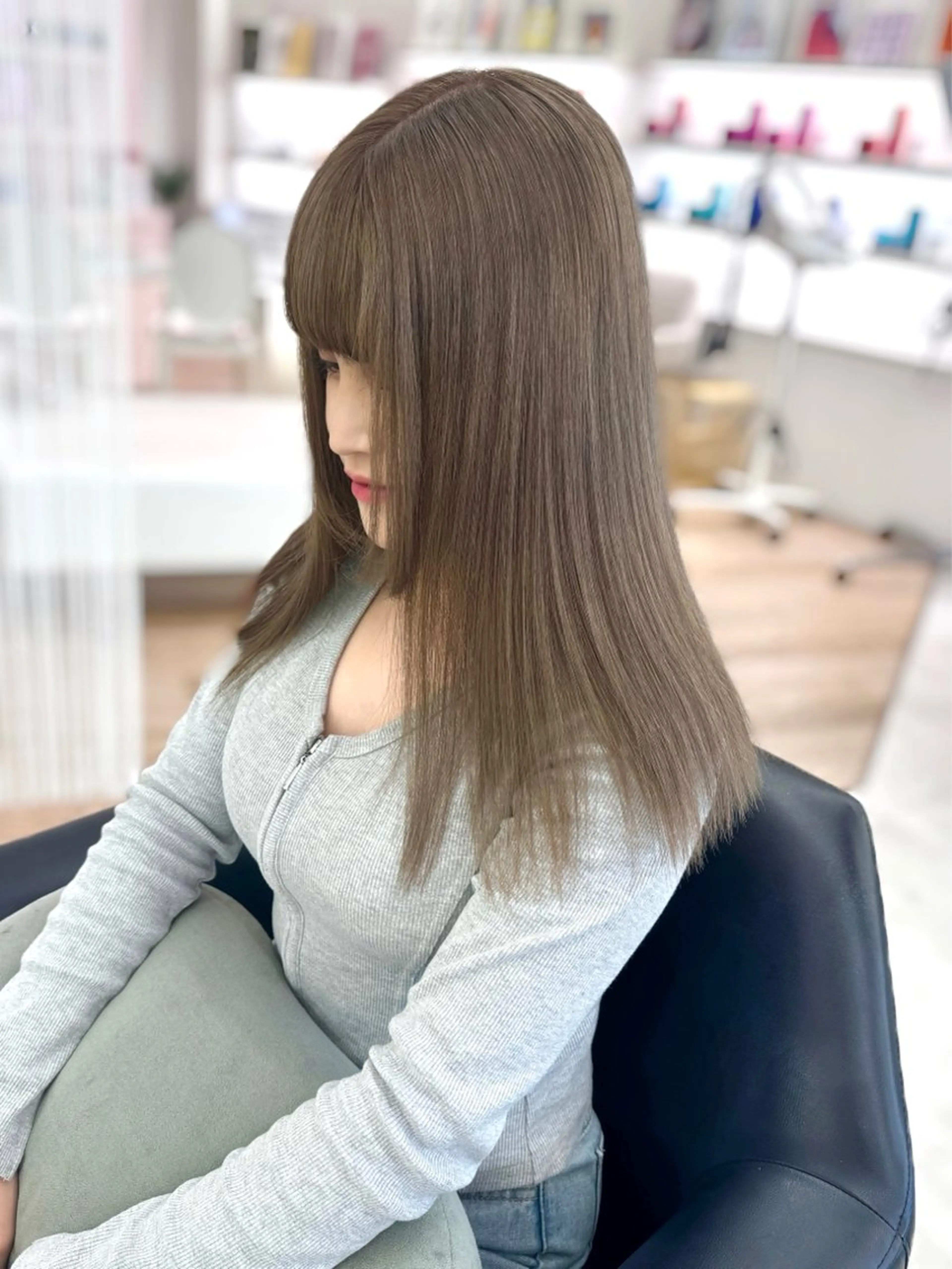 ロング カラー ヘアカラー ♡ParveMix 花房 菜乃♡のヘアスタイル
