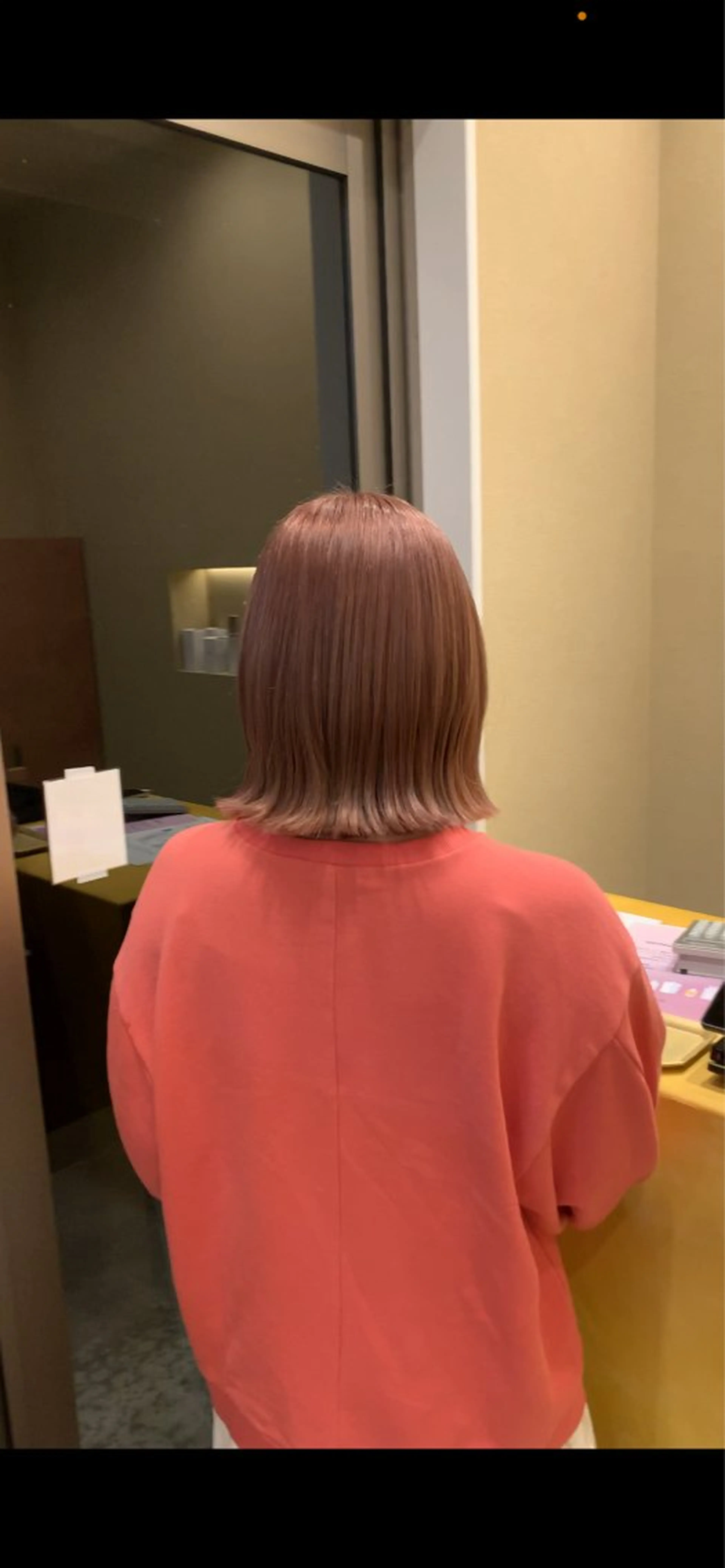 ミディアム カラー ヘアカラー 北村 隼規のヘアスタイル