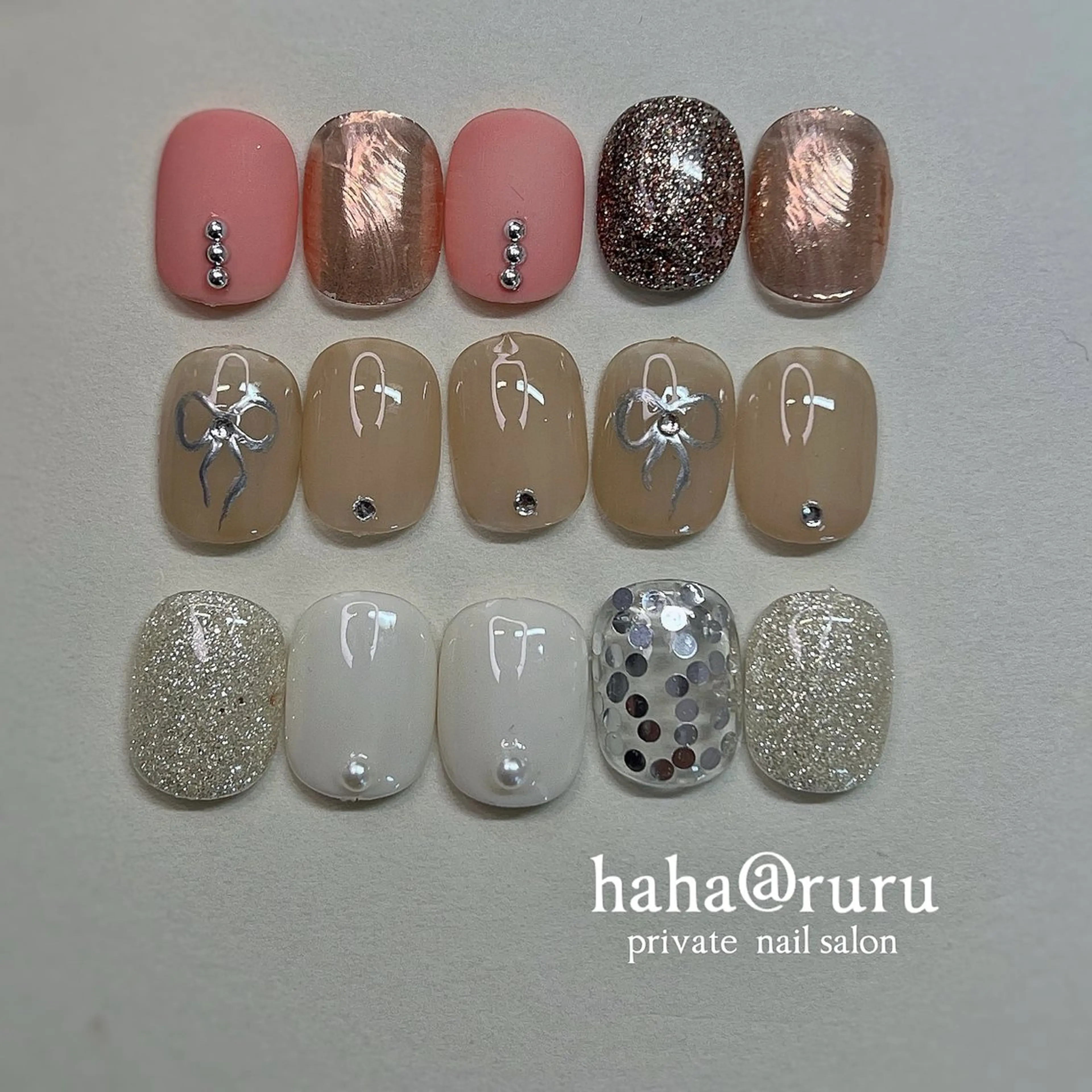 ネイル haha@ ruruのネイルデザイン