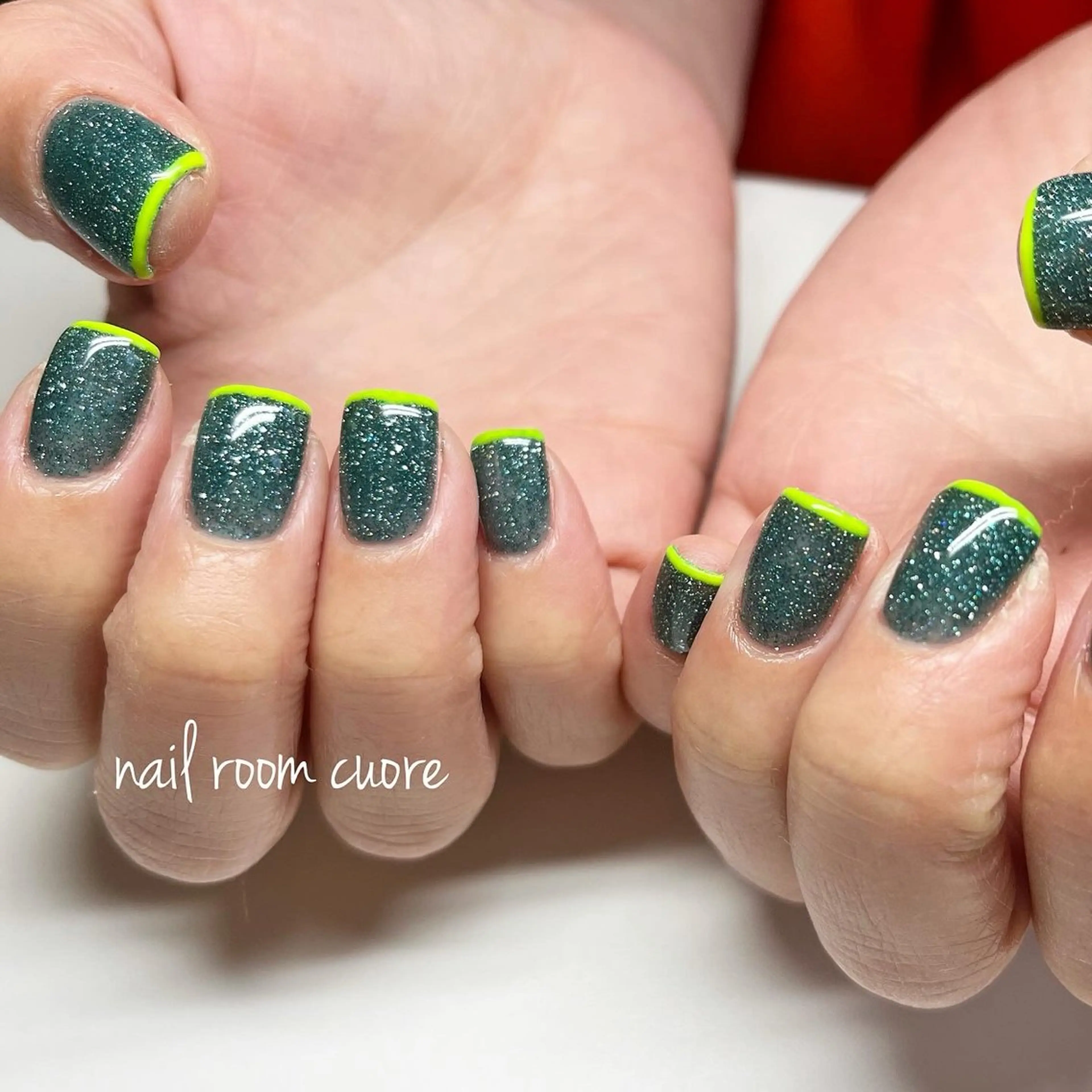 ネイル フラッシュネイル ハンドネイル nail room  cuore所属・松尾 典子のネイルデザイン