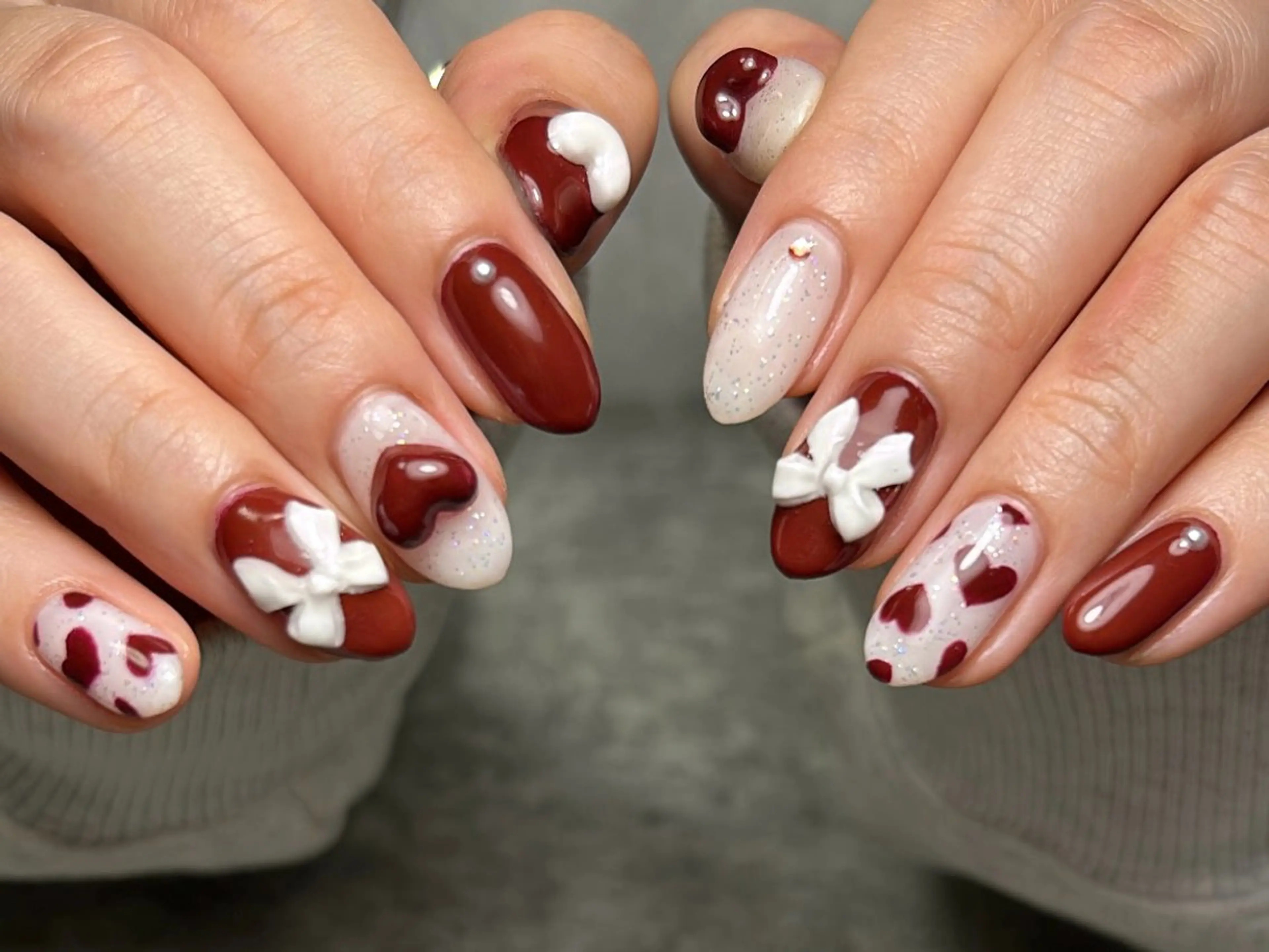 ネイル 長さ出し ジェルネイル 持ち込み パラジェル private nail salon〜.18〜所属・.18 〜のネイルデザイン