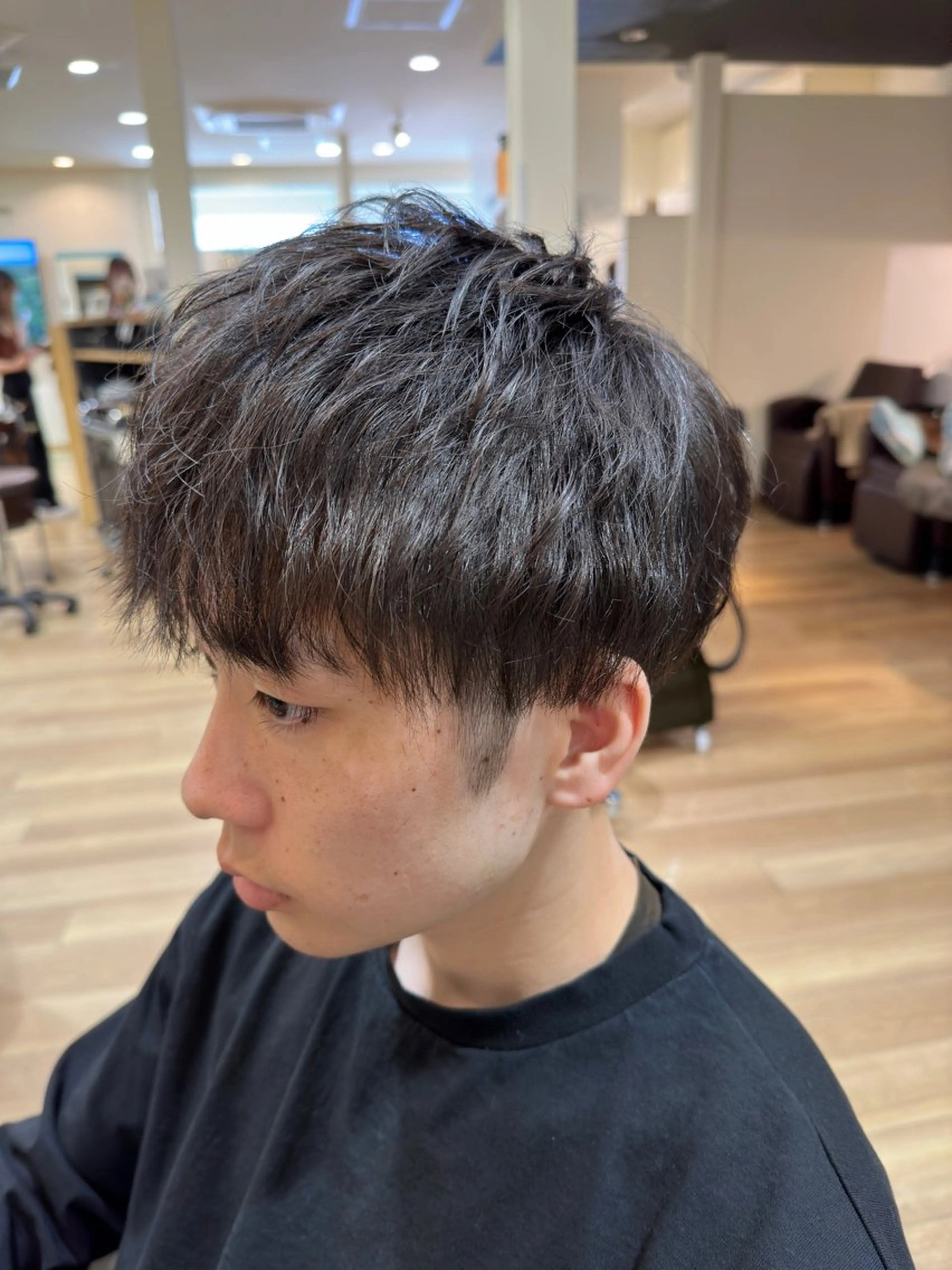 メンズ カット 玉木 雄也のヘアスタイル