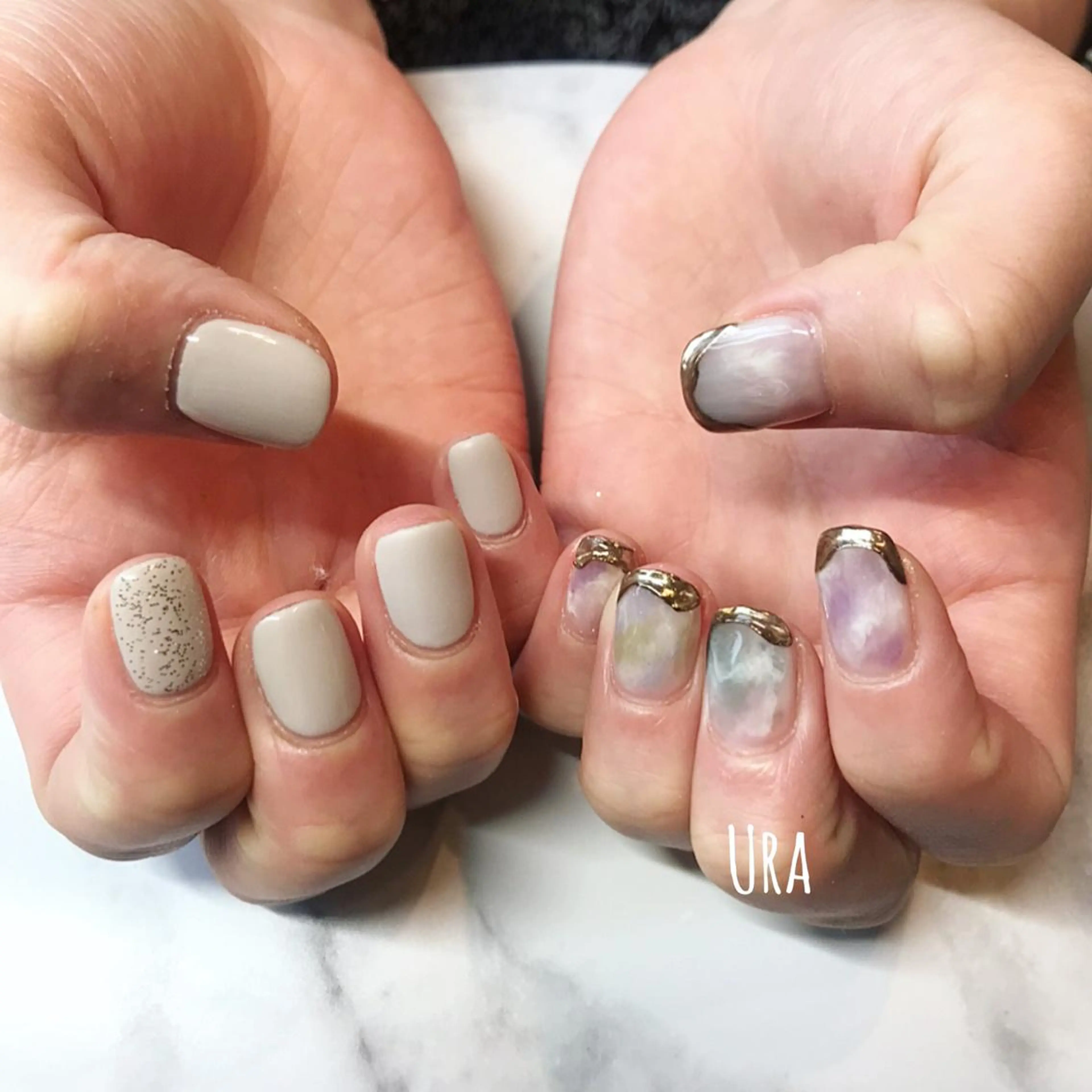 ネイル ハンドネイル UrakoNail 《nail》のネイルデザイン