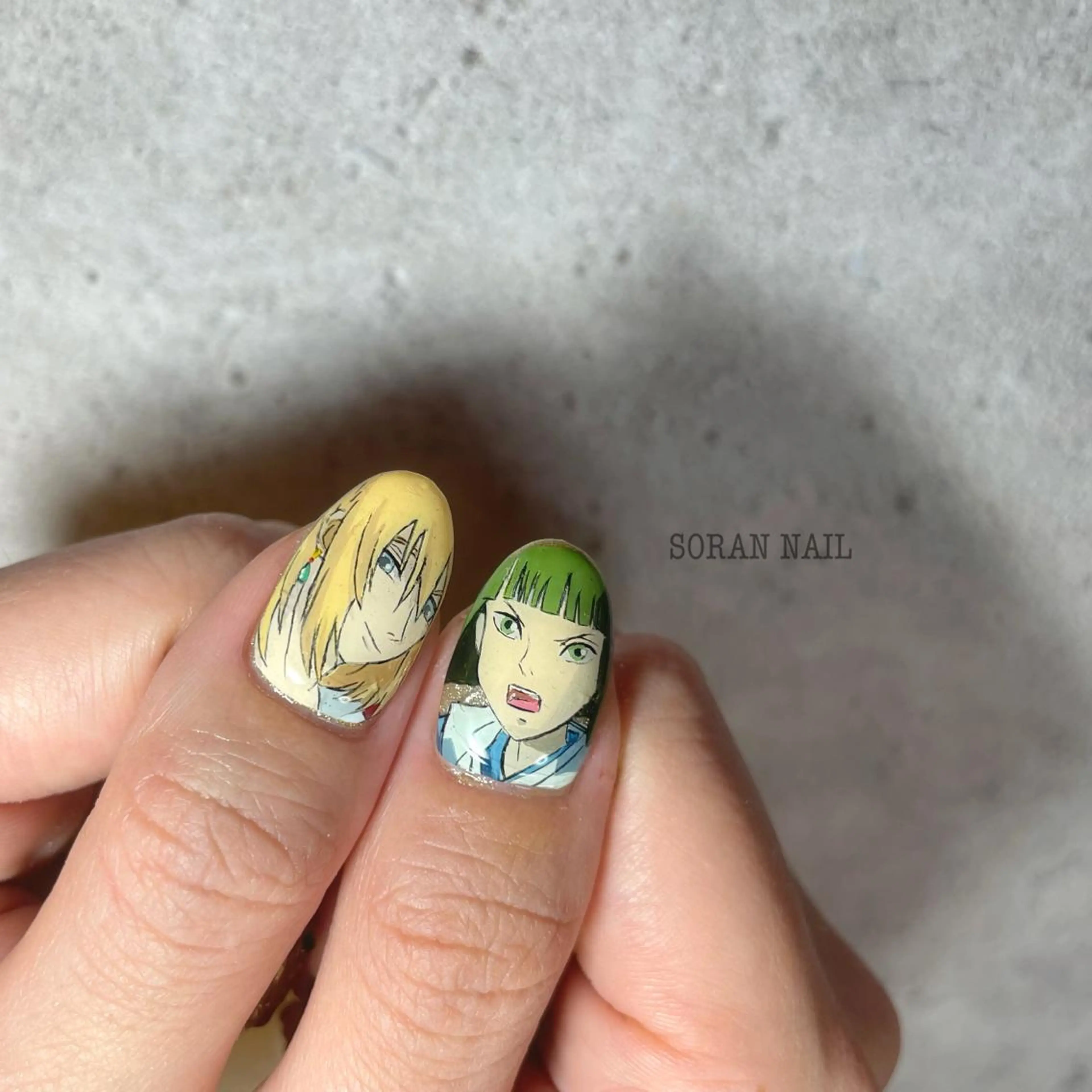 ネイル ハンドネイル フットネイル soran nailのネイルデザイン