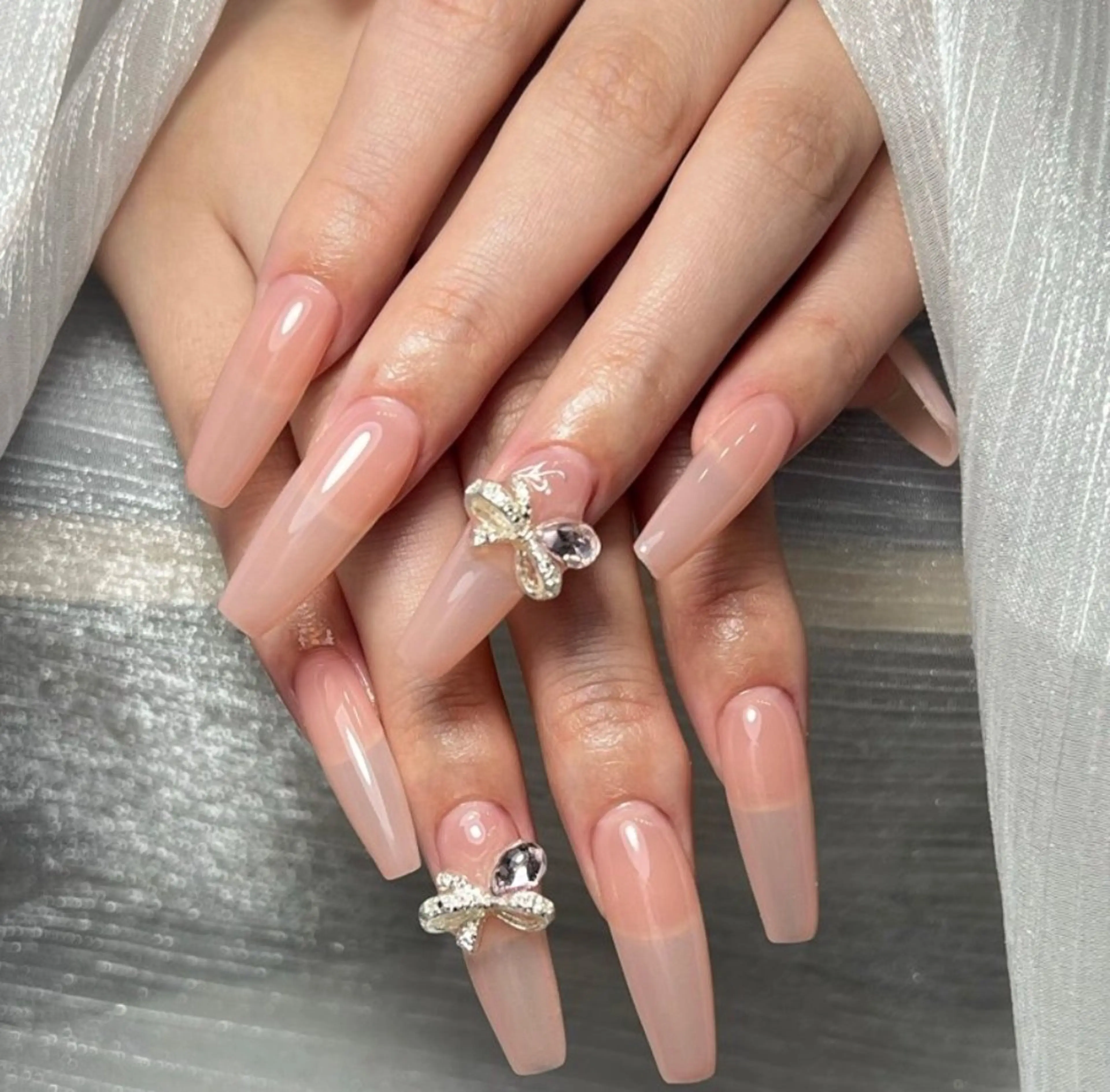 ネイル 長さ出し専門パーツ jenniferのネイルデザイン