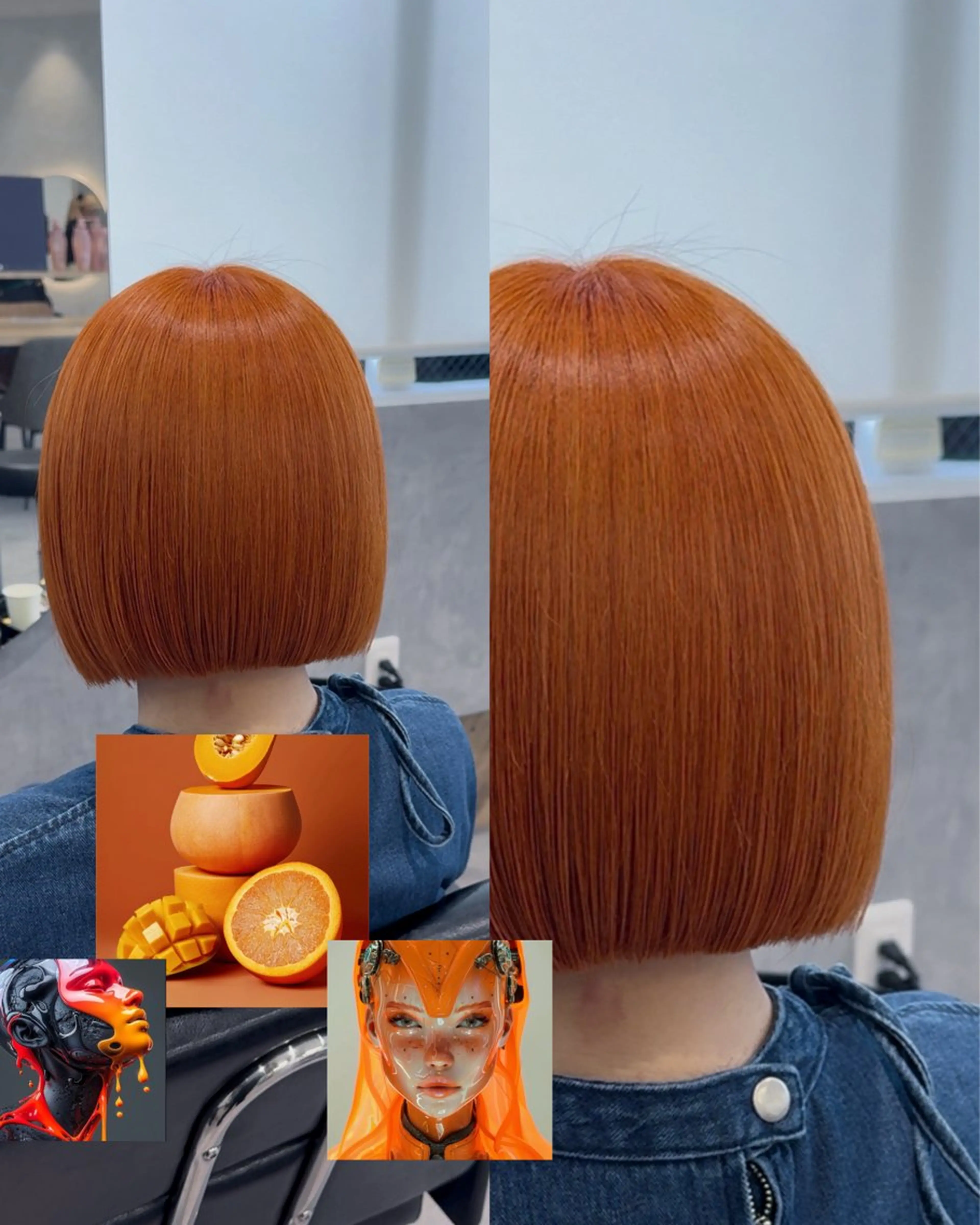 ミディアム カット Mi9nonbyRAFTOKYO所属・RAF Yunaのヘアスタイル