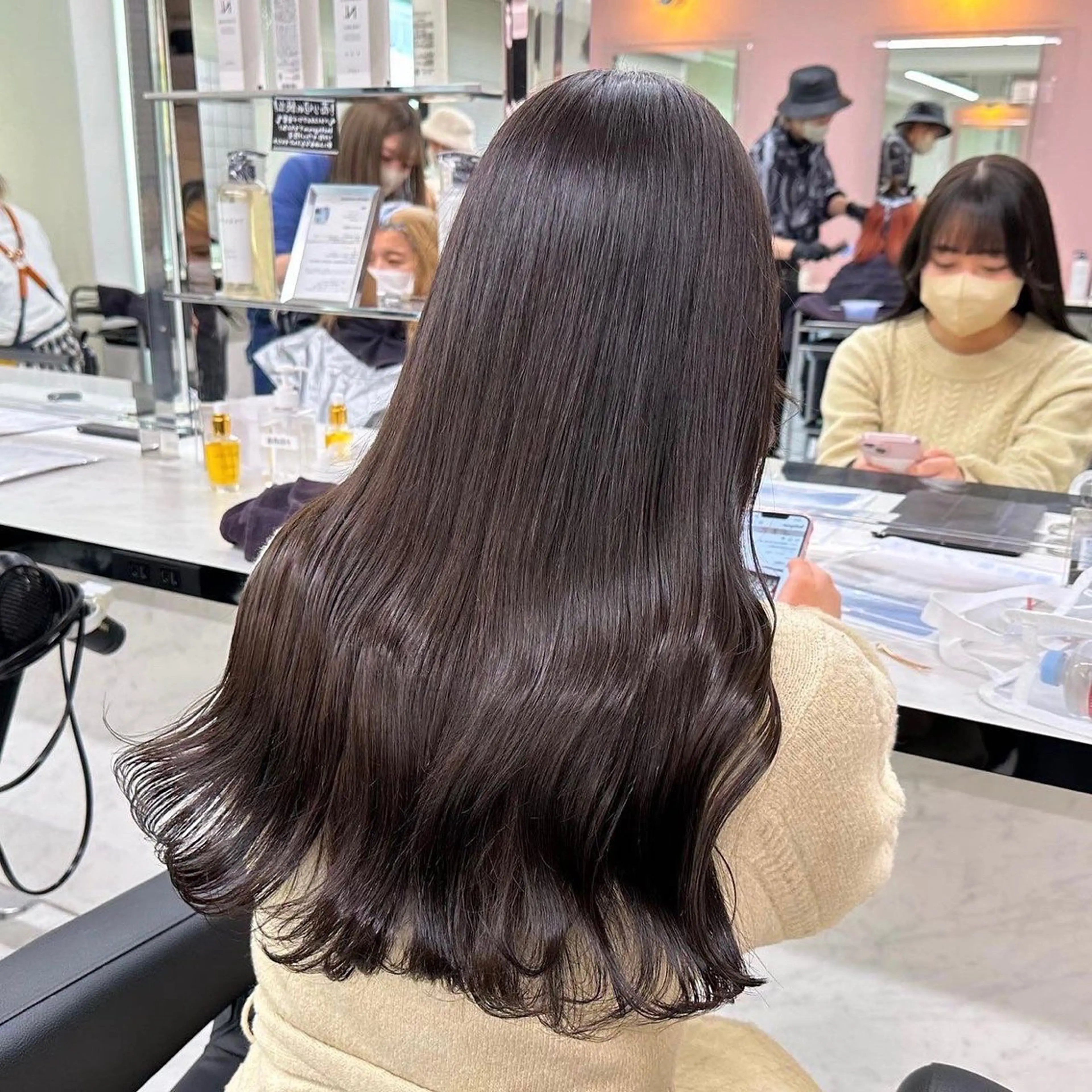 カラー ‎🥀暖色/モテ髪 ‎りな🥀のヘアスタイル