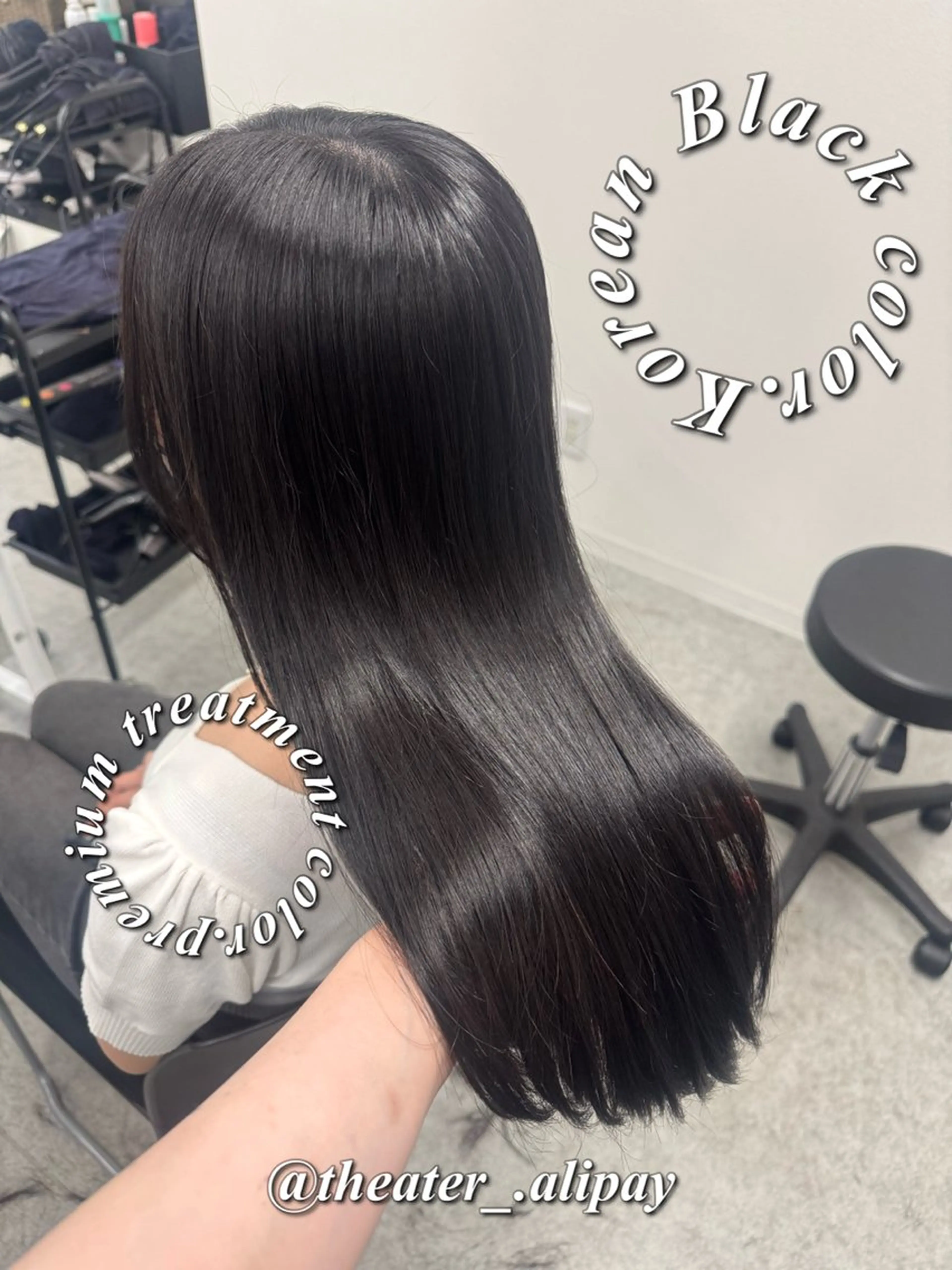 カラー カット ヘアカラー トリートメント 韓国上品ヘア🤍 ARISA🤍のヘアスタイル