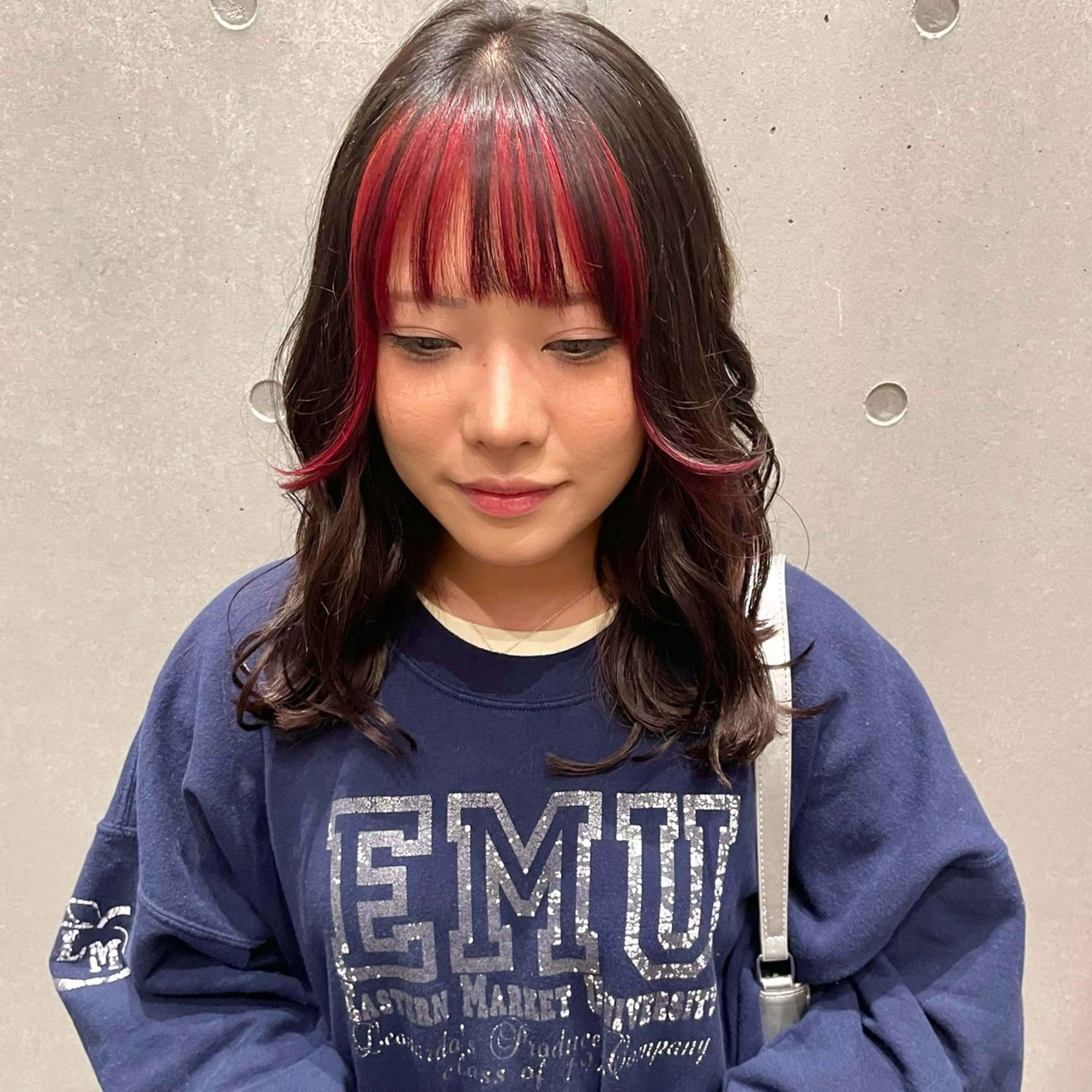セミロング カラー ヘアカラー ショート/ブリーチ mizuki🐋のヘアスタイル