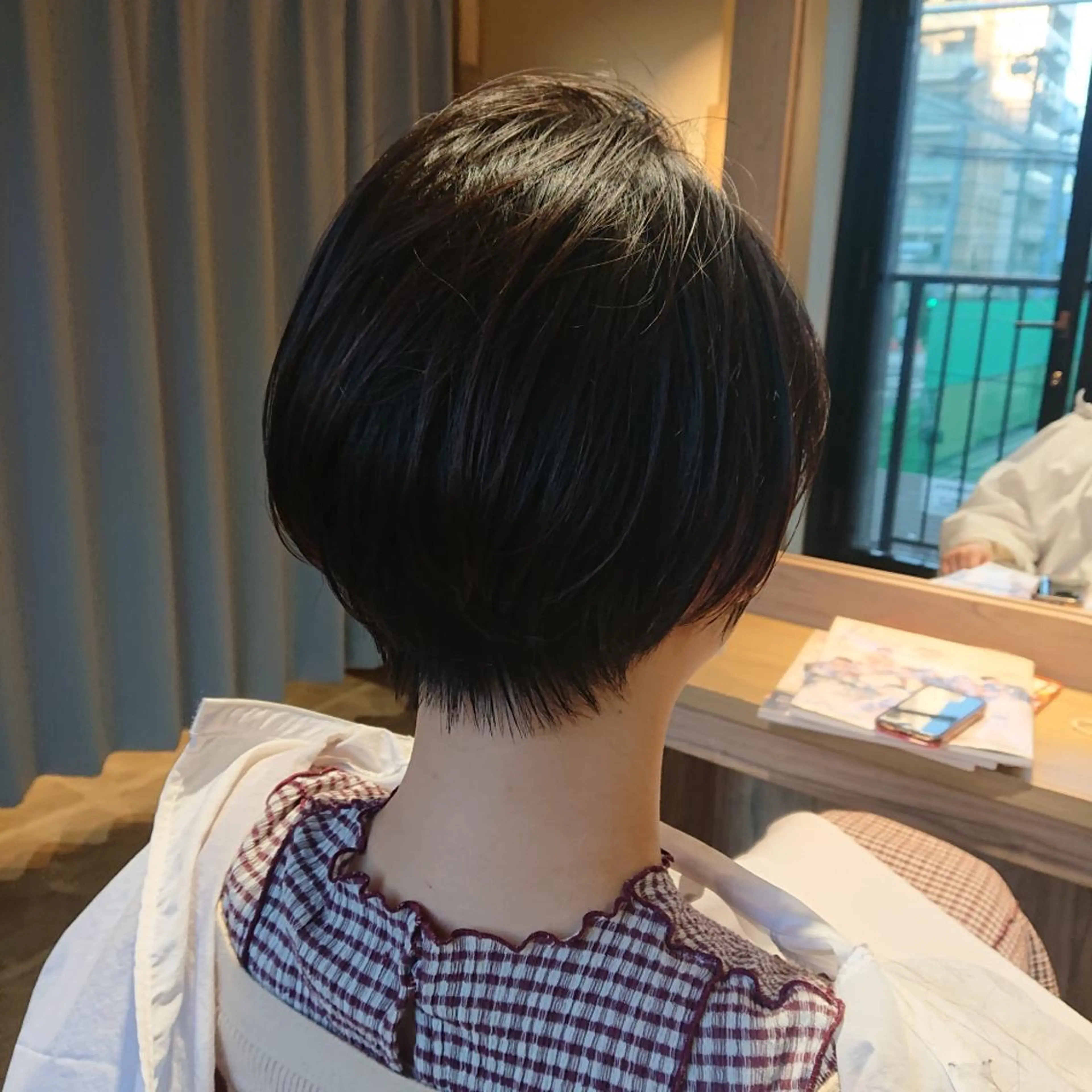 ショート ショートボブ ボブ ショートヘア カット alushe 岡 陽子のヘアスタイル