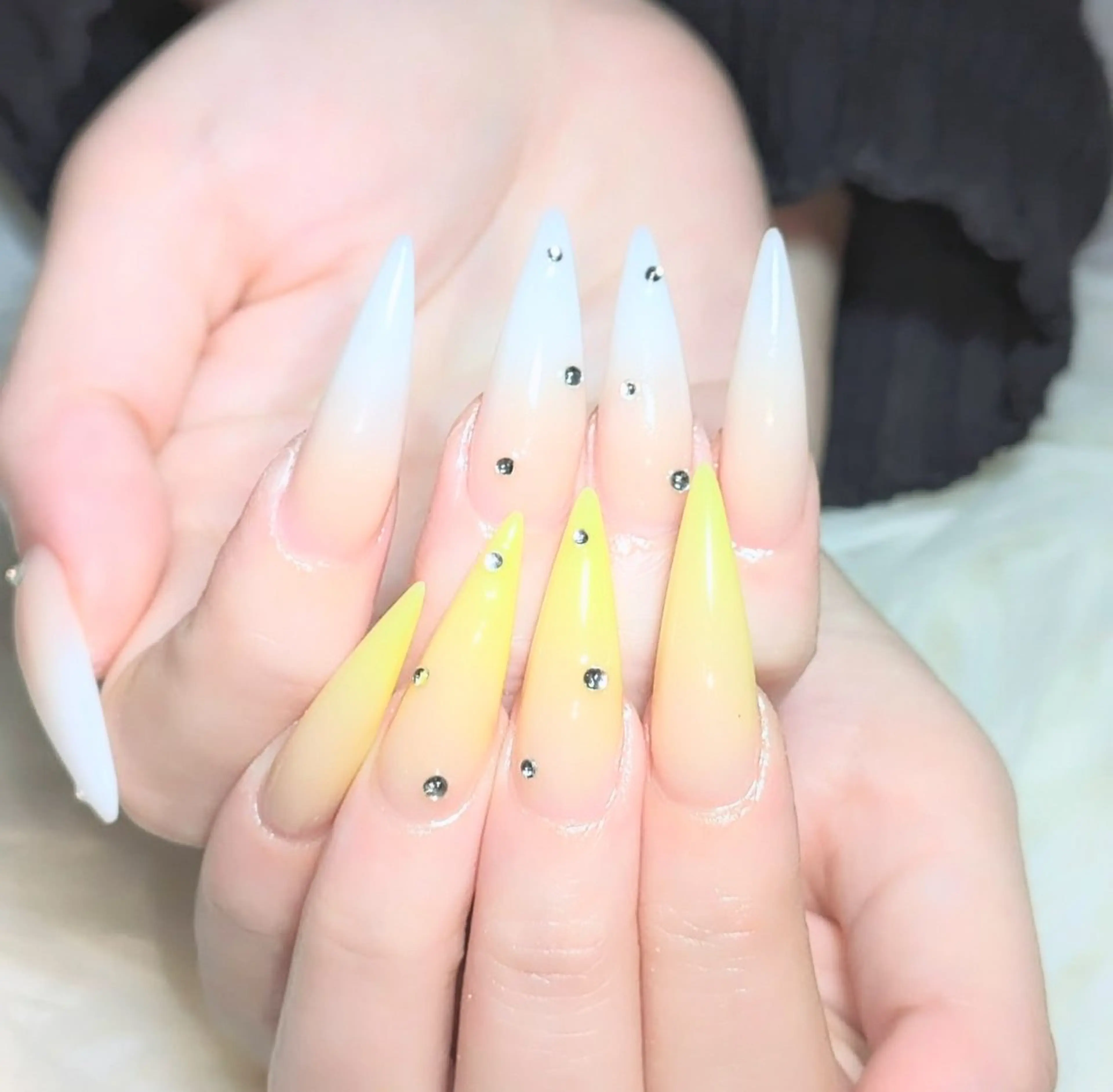 ネイル ジェルネイル 韓国ネイル マグネットネイル ネイルチップ 冬ネイル ハンドネイル Lenie Nailのネイルデザイン