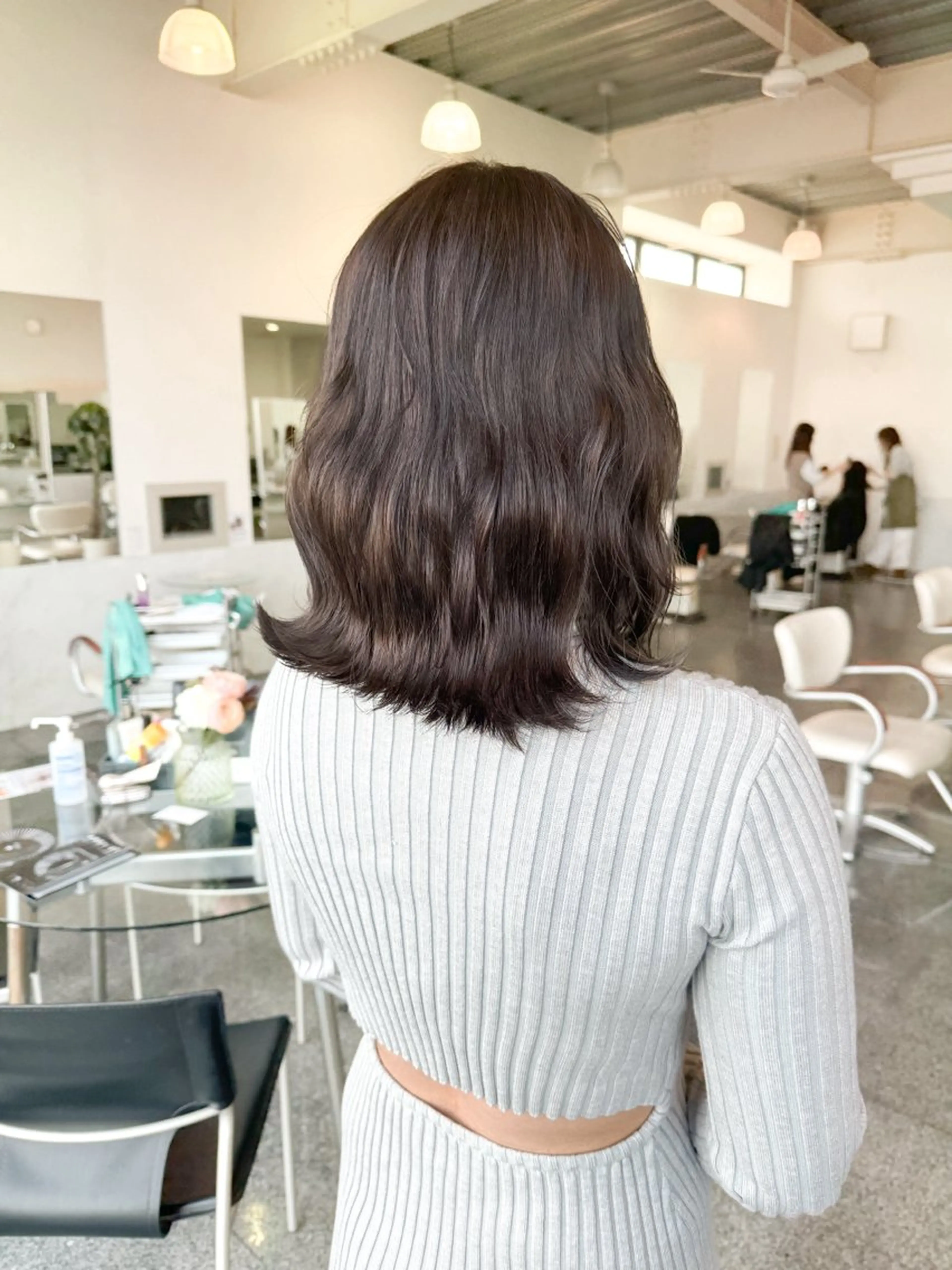 ミディアム カラー カット ヘアカラー トリートメント 🎀ヒシダアキ /taboo🎀のヘアスタイル