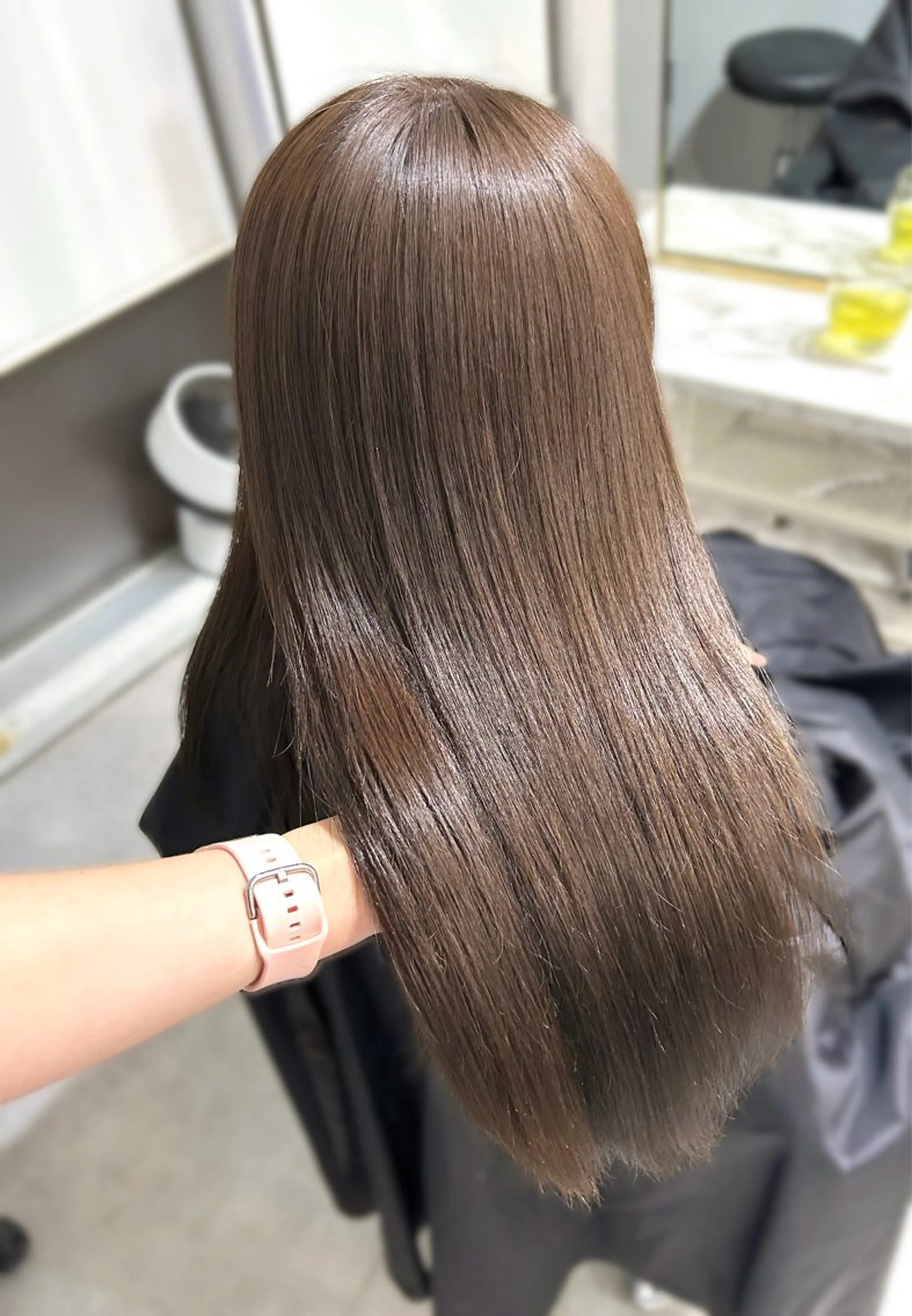 セミロング カラー ヘアカラー トリートメント I’ve所属・💘大人可愛く💘 Natsuki❥❥❥のヘアスタイル