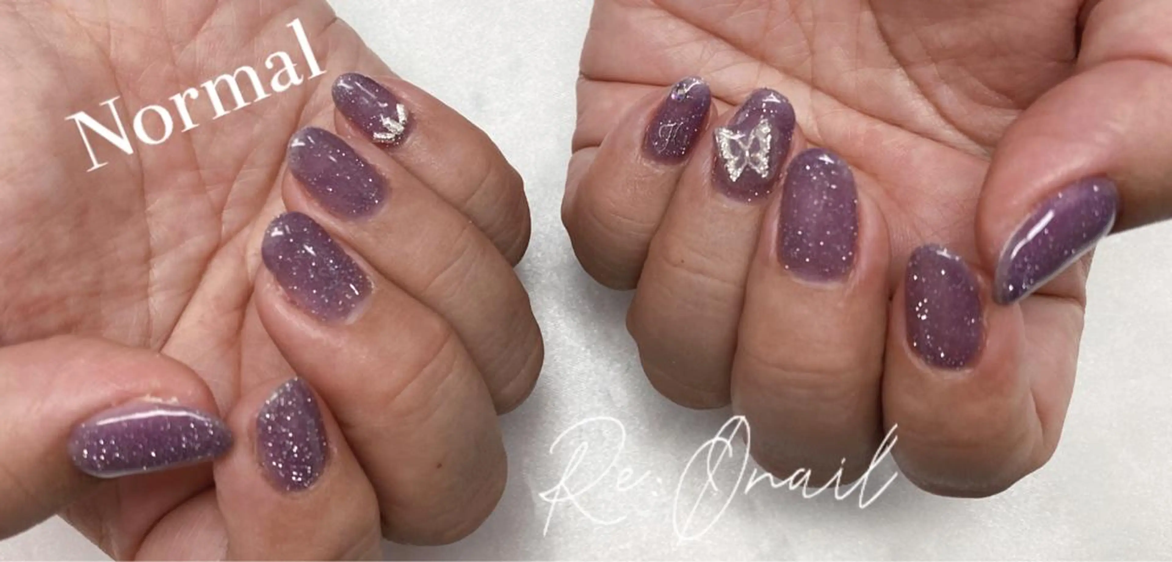ネイル ハンドネイル Re:Ø nail 🩵TSUJIのネイルデザイン
