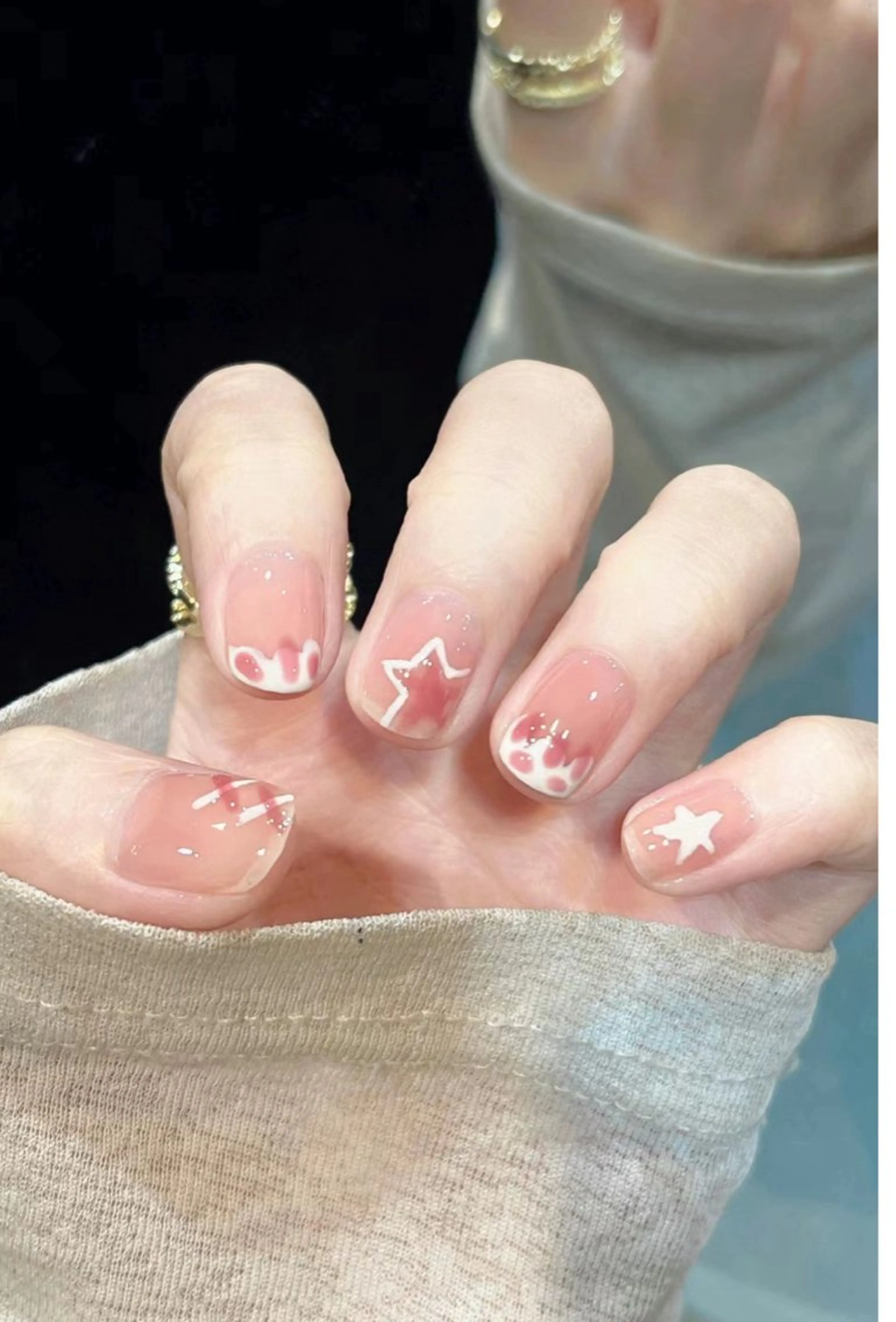 ネイル アートネイル シンプルネイル 恵比寿 The Nailのネイルデザイン