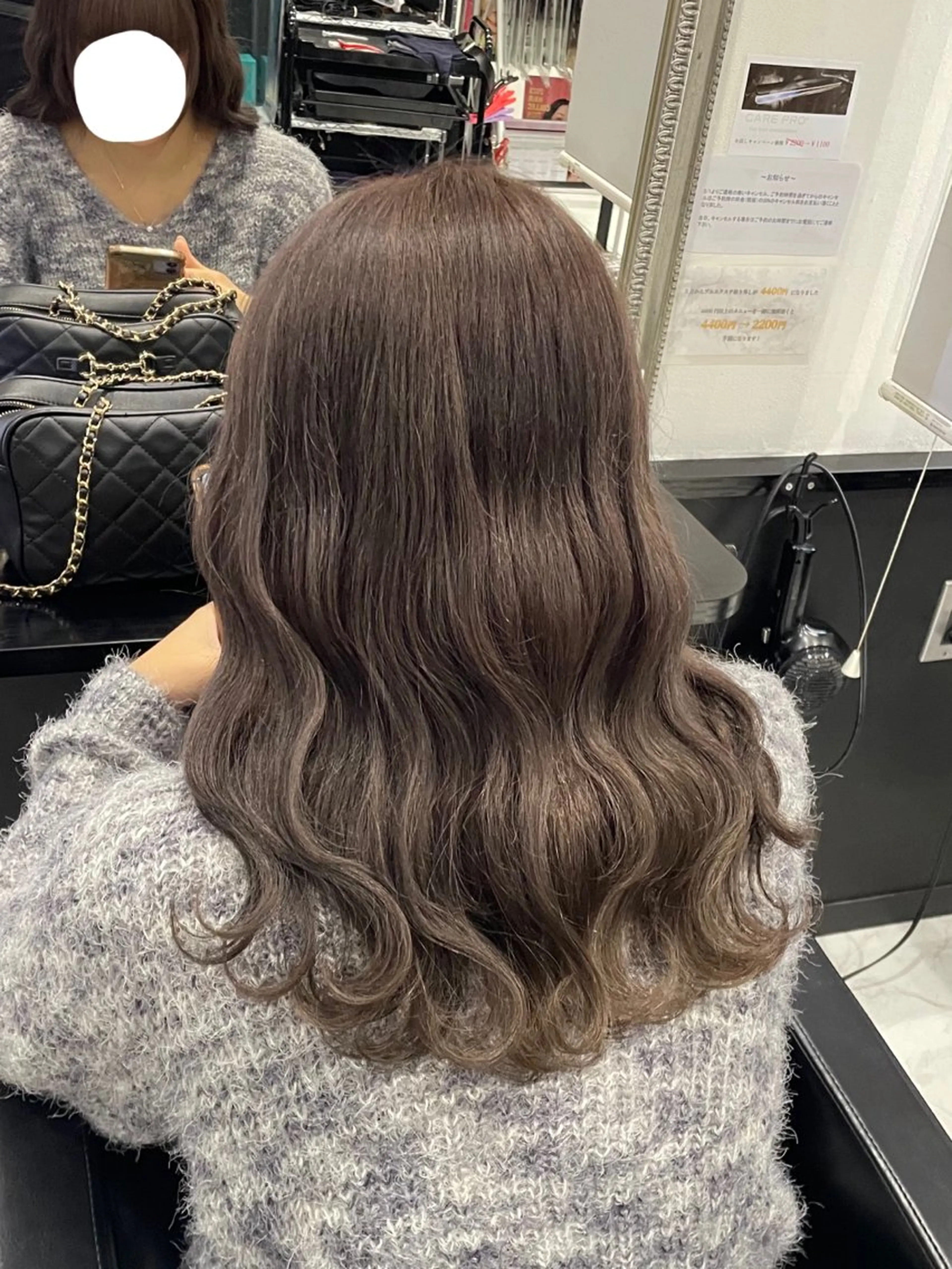 セミロング ヘアカラー \RINA🐾/ ジェルムのヘアスタイル