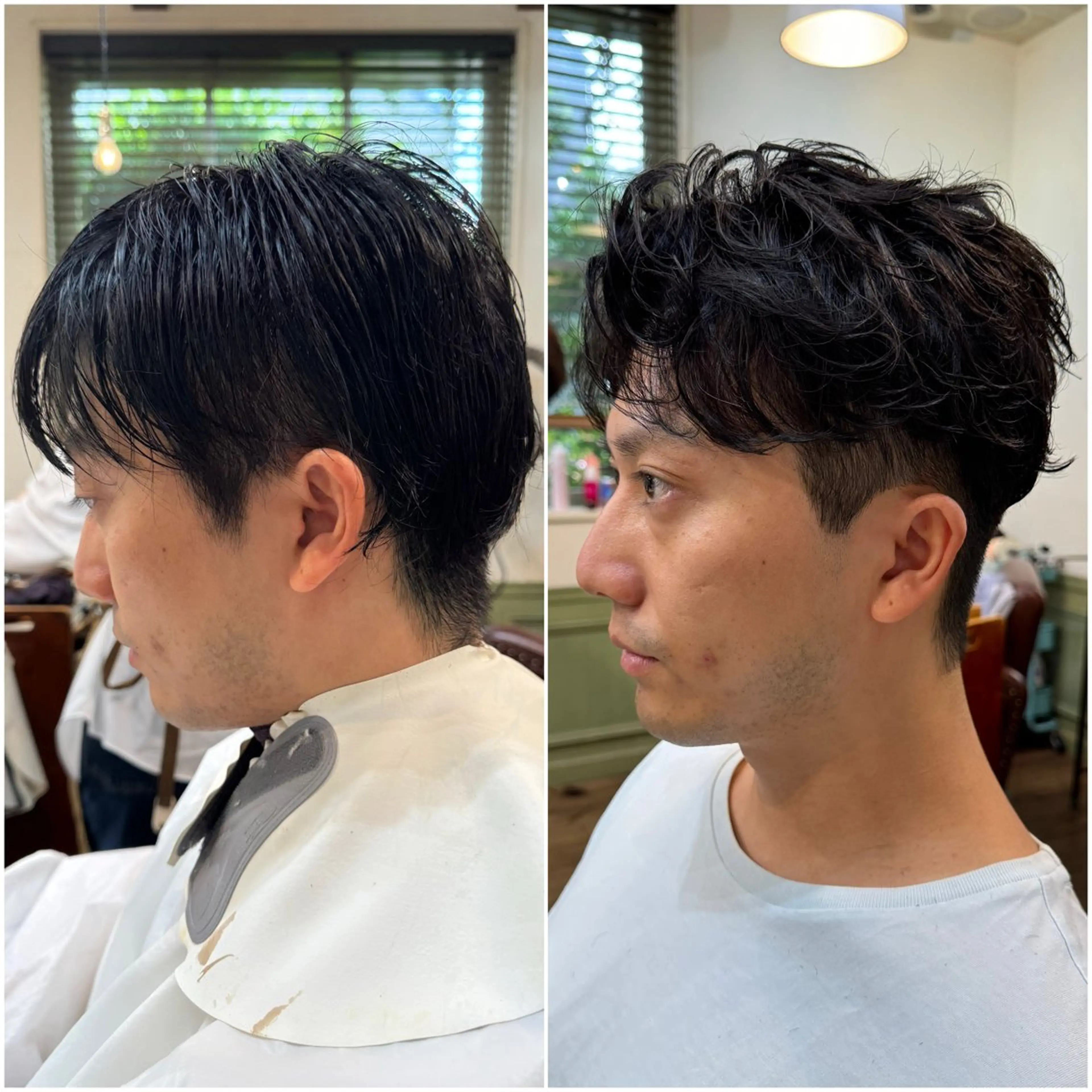 パーマ メンズ 🐋湊 ゆうき /レイヤーカット🫧のヘアスタイル