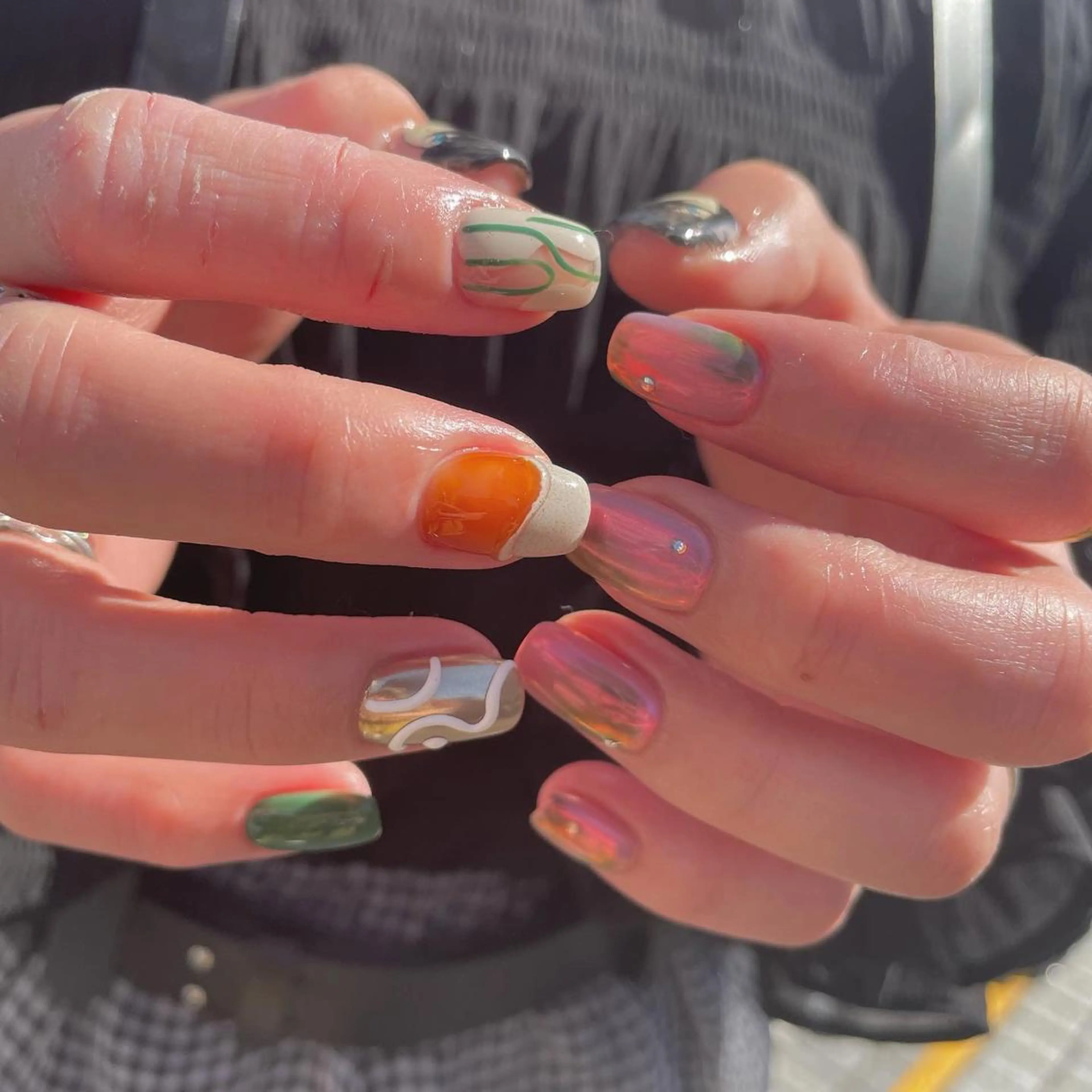 キッズ ネイル feey ⁑erinaのネイルデザイン