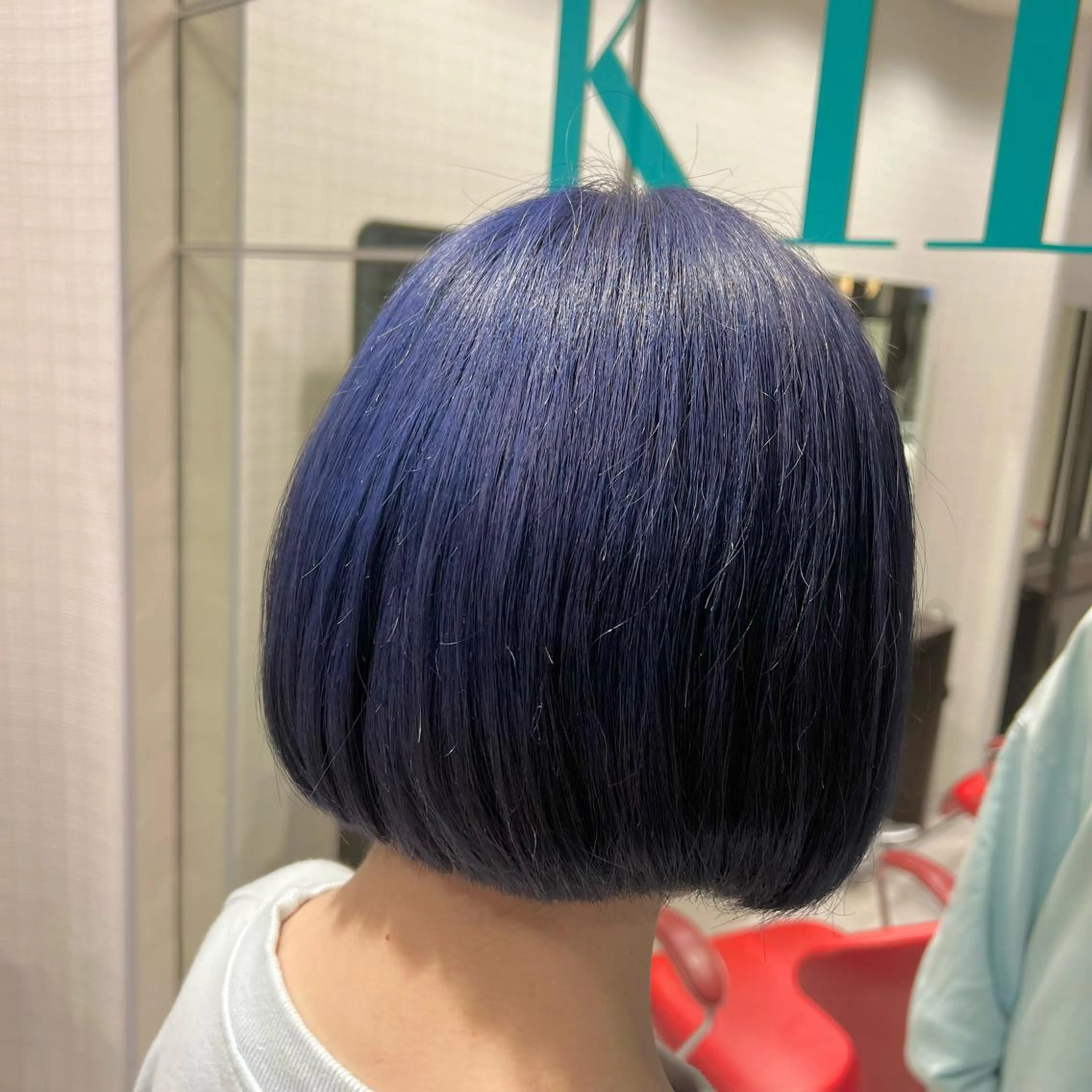 カラー ブルーカラー ブルーラベンダー ラベンダーカラー カット ヘアカラー stylist 🐶内藤 成香のヘアスタイル