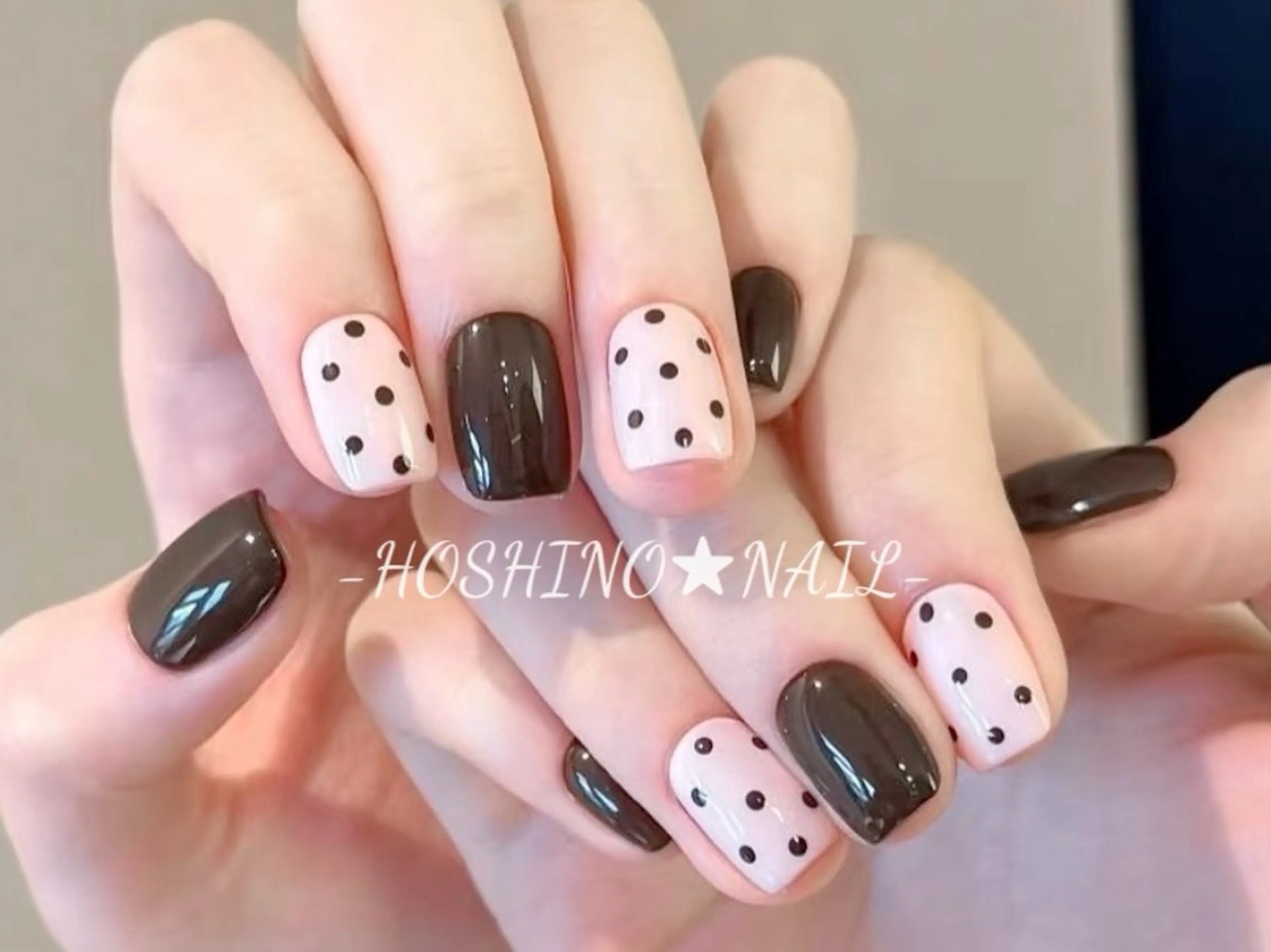 ネイル オーロラネイル チークネイル ドット フットネイル フレンチネイル ハンドネイル ★HOSHINO NAIL★新宿店のネイルデザイン