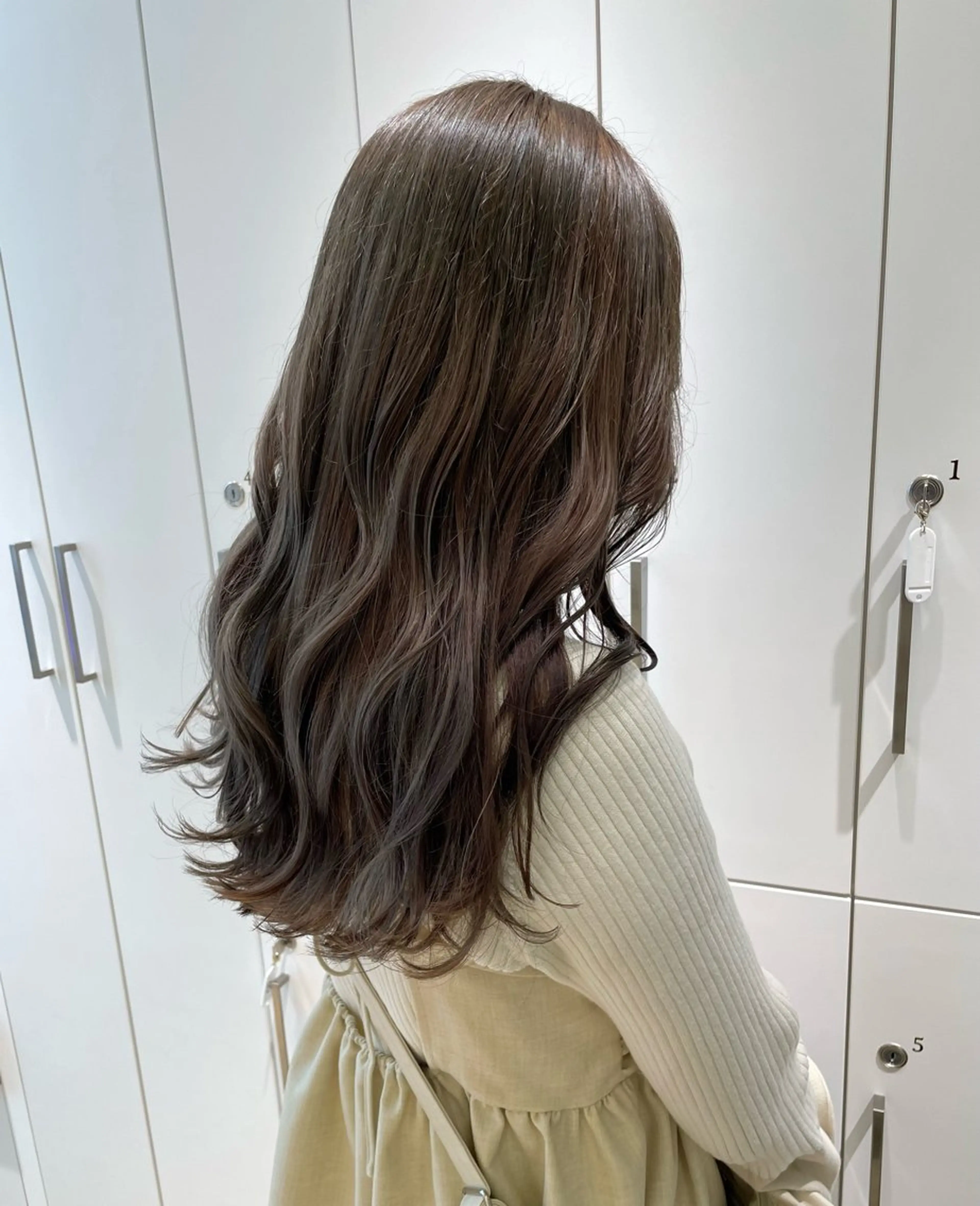 セミロング カラー ヘアカラー ParveMix ♡白神みやびのヘアスタイル