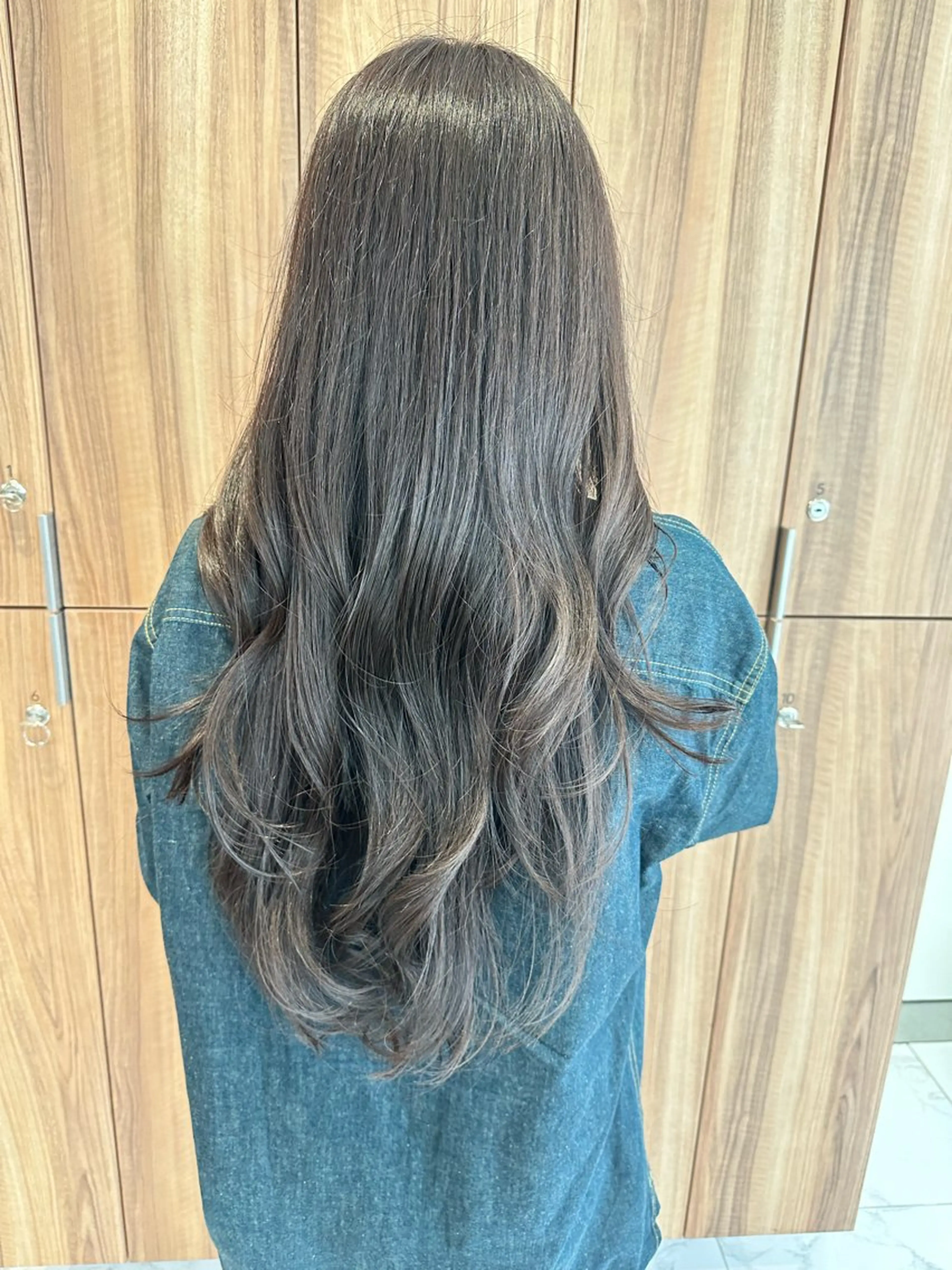 ロング カラー ヘアカラー 🫧艶カラー🫧 ハルヤのヘアスタイル