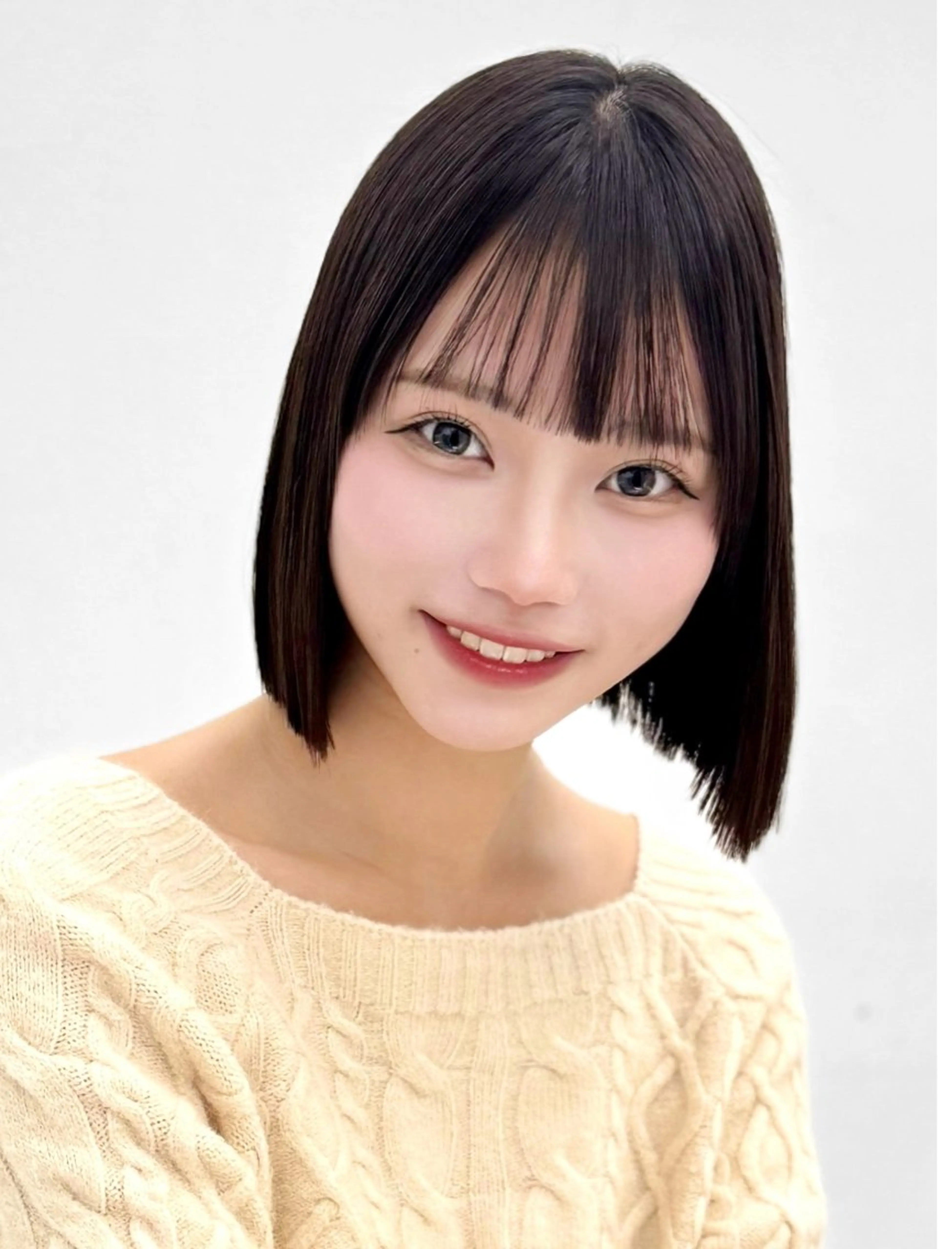 ショート カラー ヘアアレンジ カット ヘアカラー トリートメント ヘッドスパ ヘアセット 盛れる韓国ボブ🤍 縮毛矯正🤍ひかりのヘアスタイル