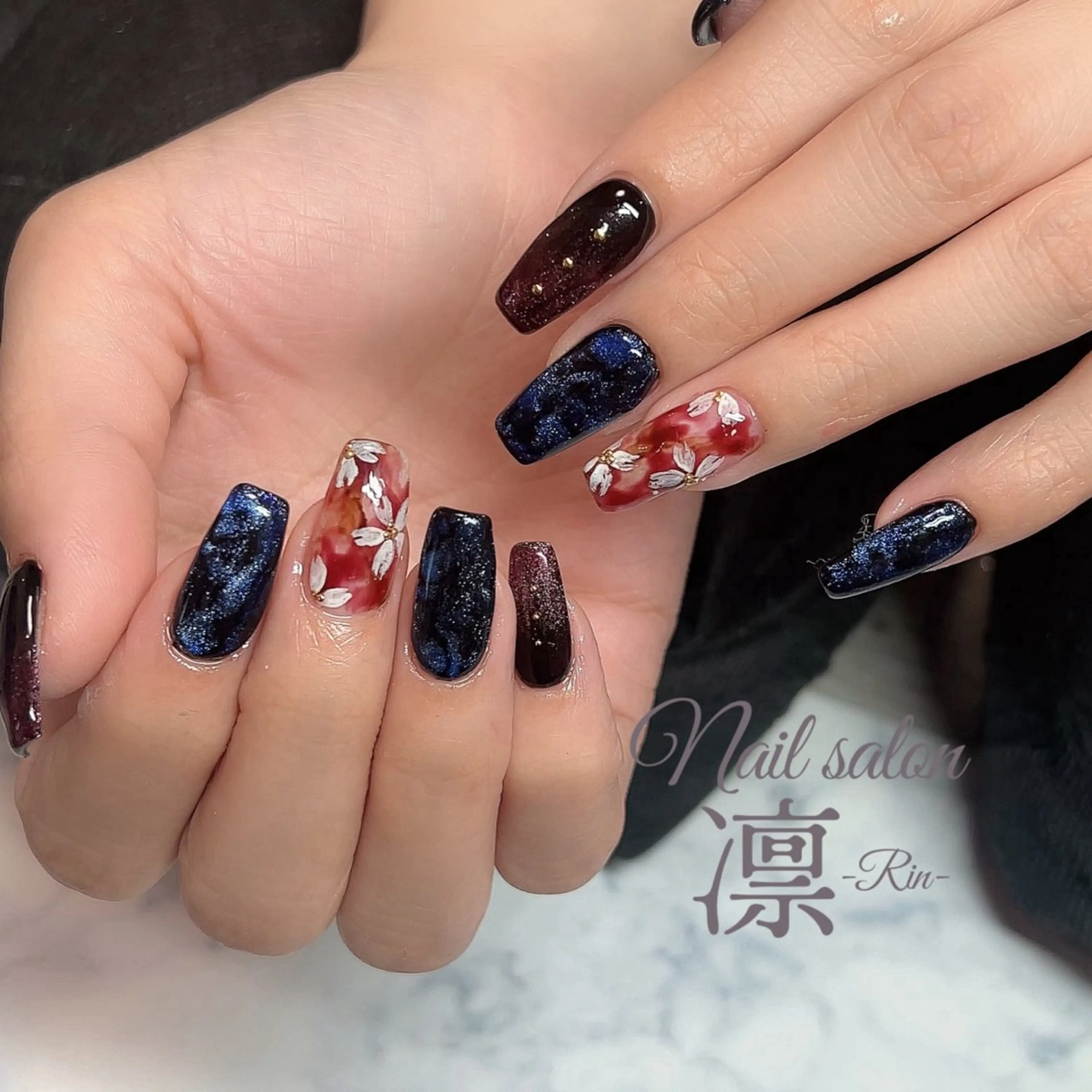 ネイル ジェルネイル private salon凛のネイルデザイン