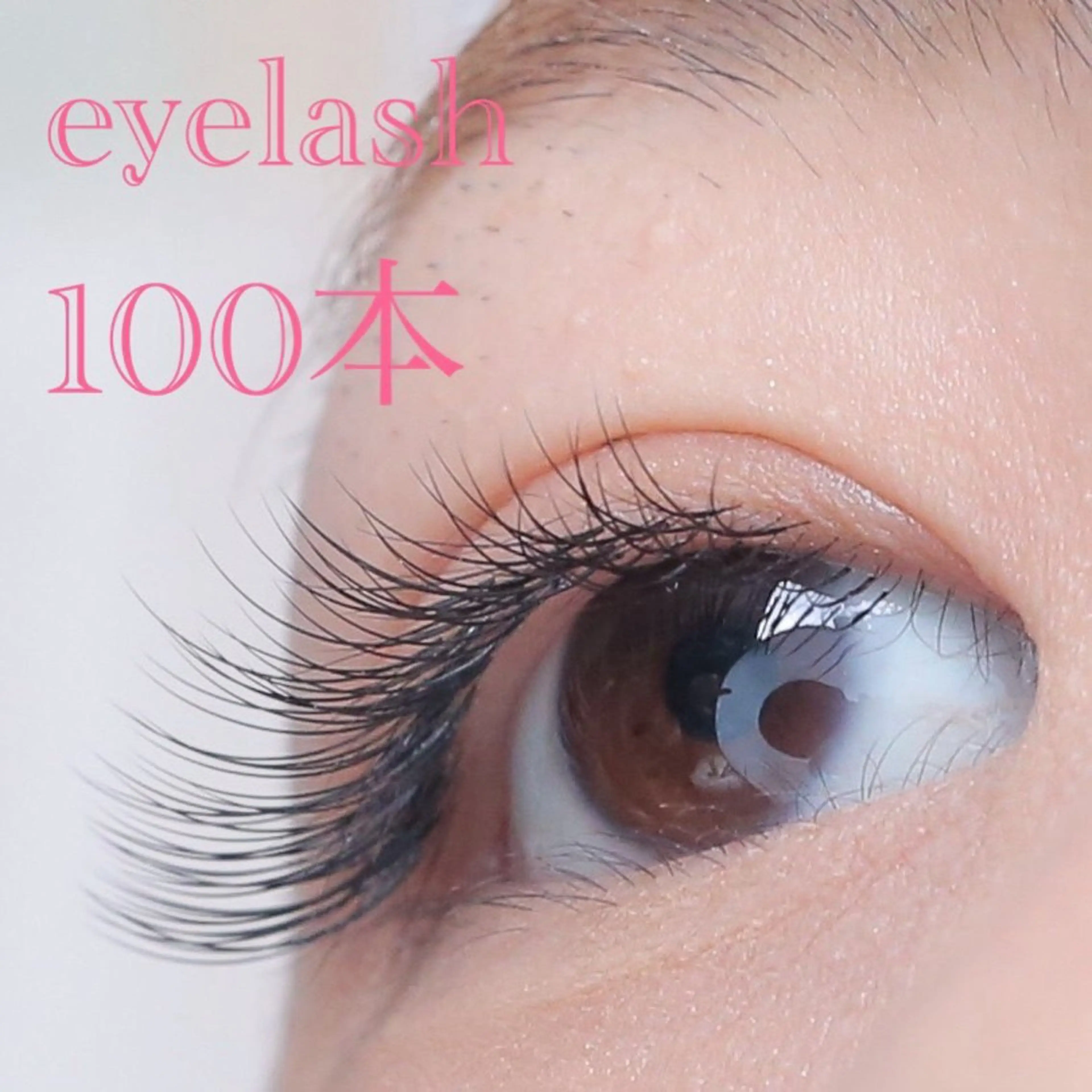 マツエク最大100本上のみのメニューです👀🩷オフ、コーティング込🩷の写真