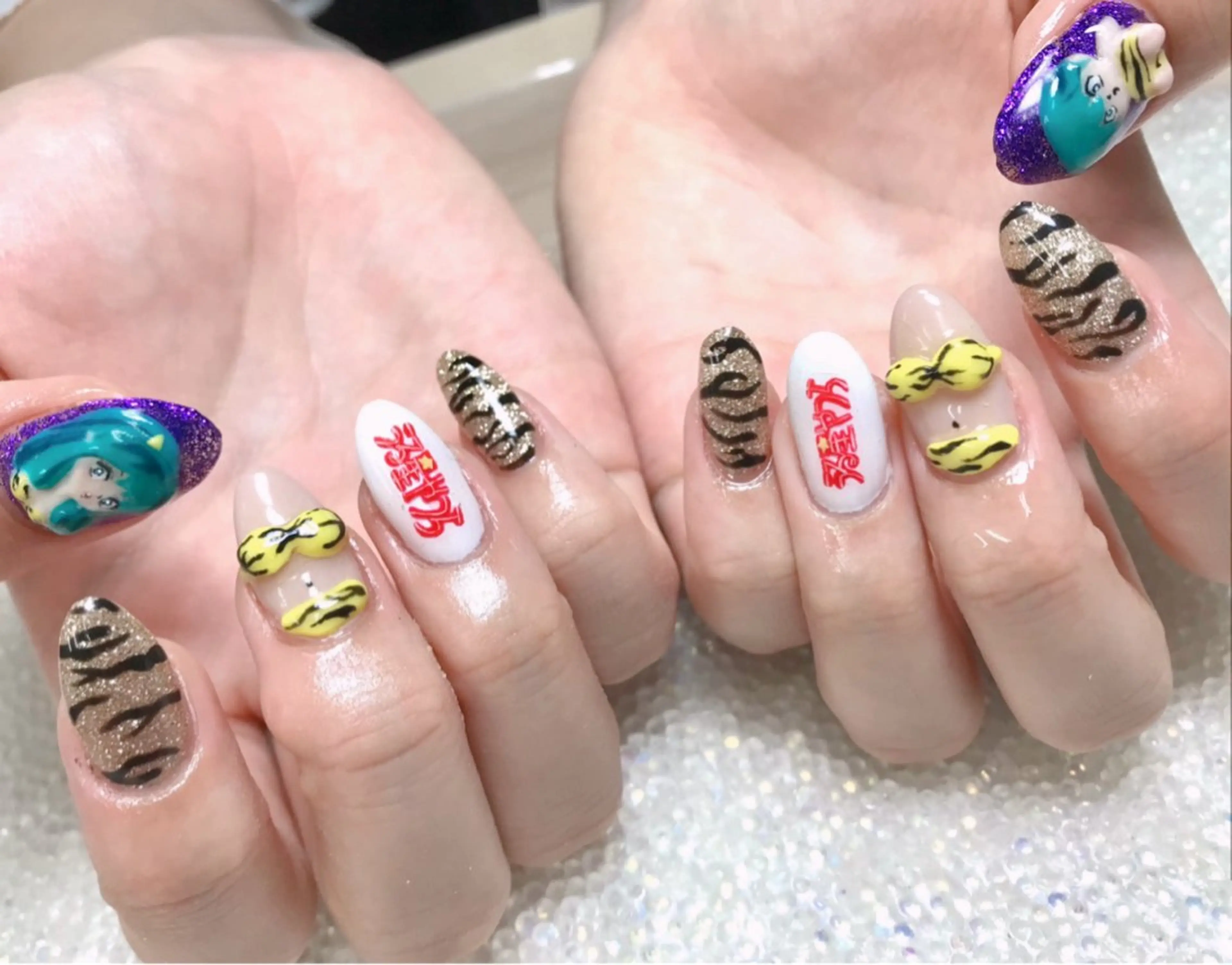 ネイル ハンドネイル ゆりか ジョアアンジェ福島のネイルデザイン