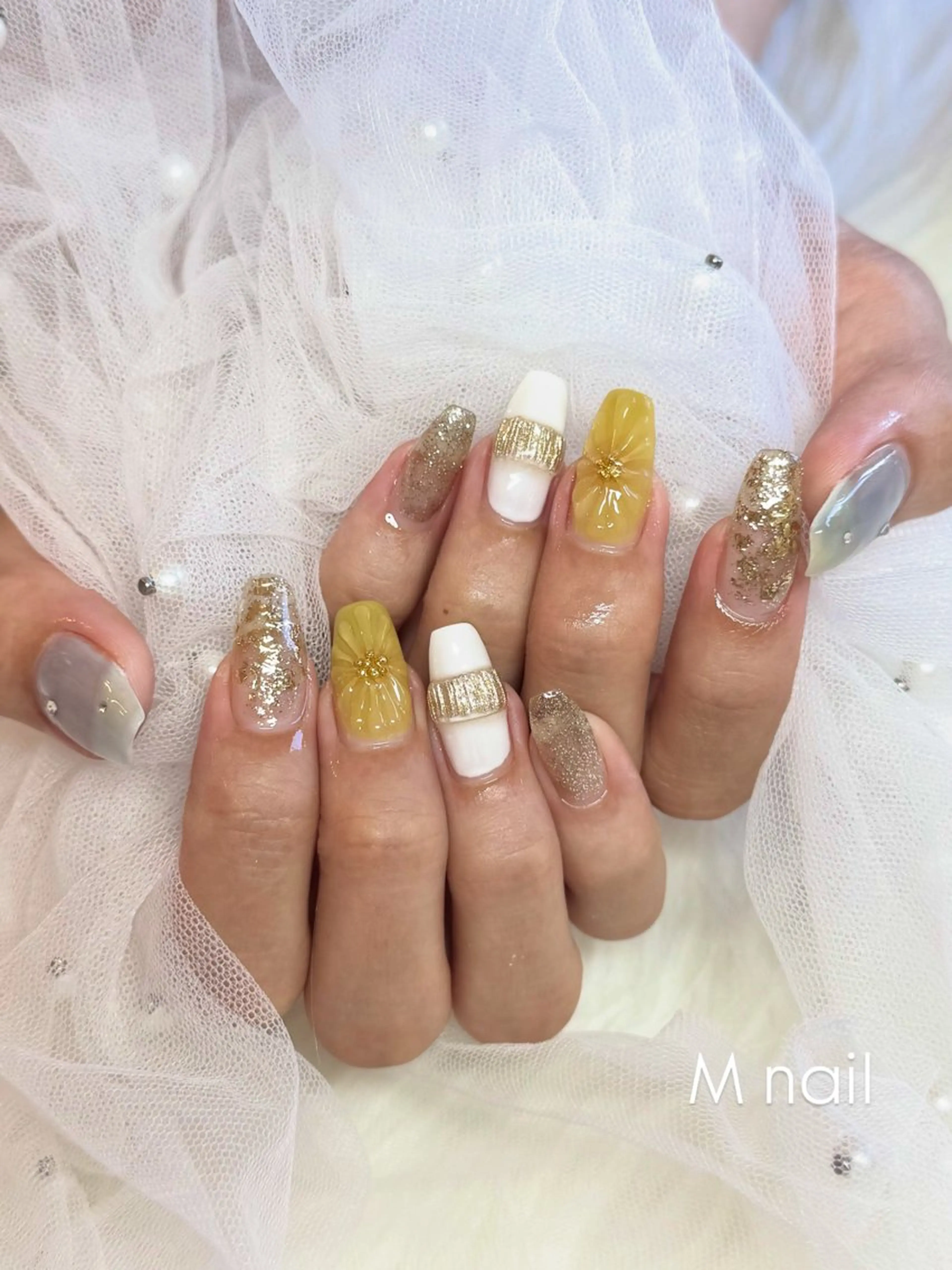 ネイル ハンドネイル Maria /❤︎‬M nailのネイルデザイン