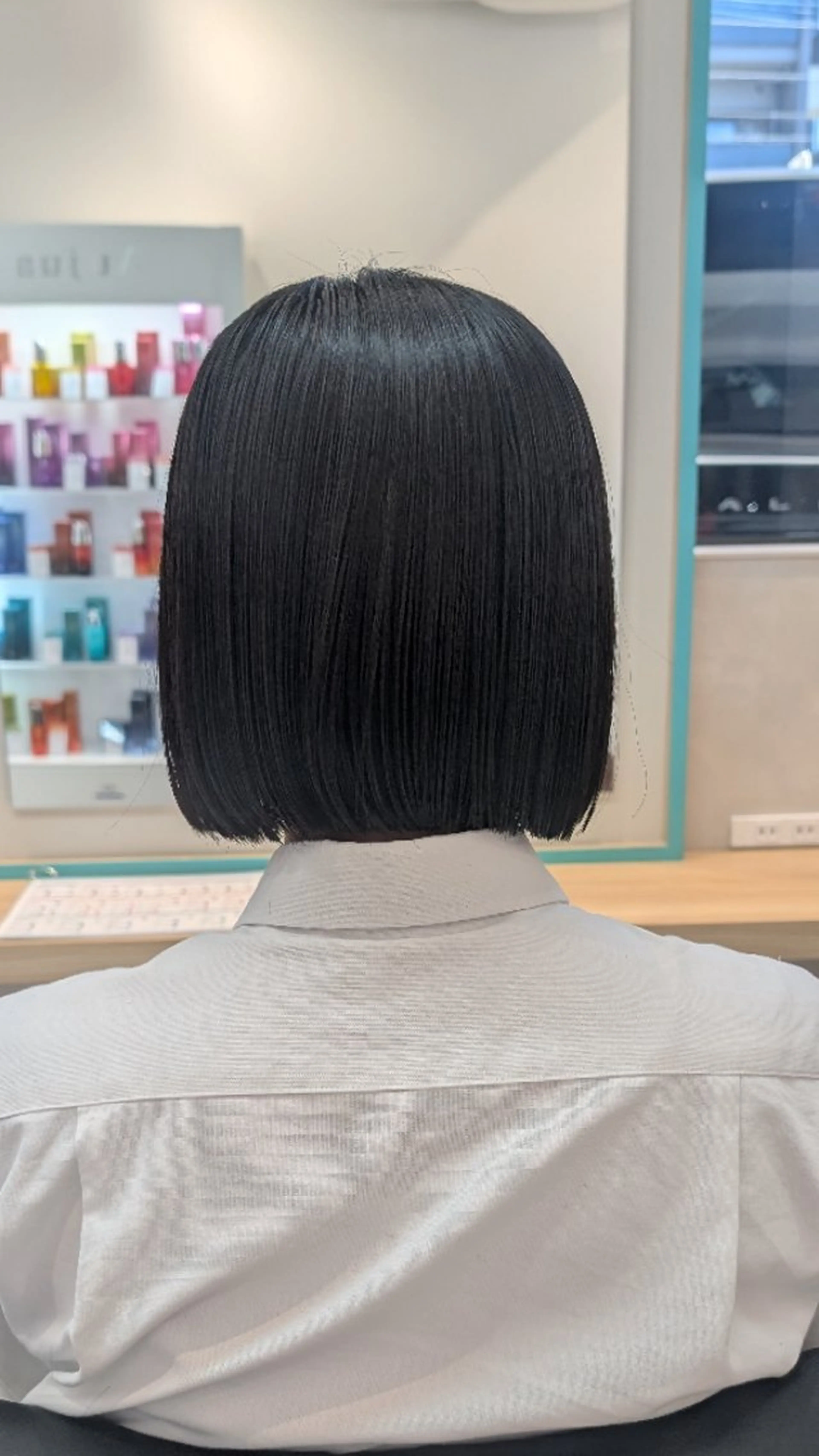 ショート カット 縮毛矯正 田端 みおと🐱のヘアスタイル