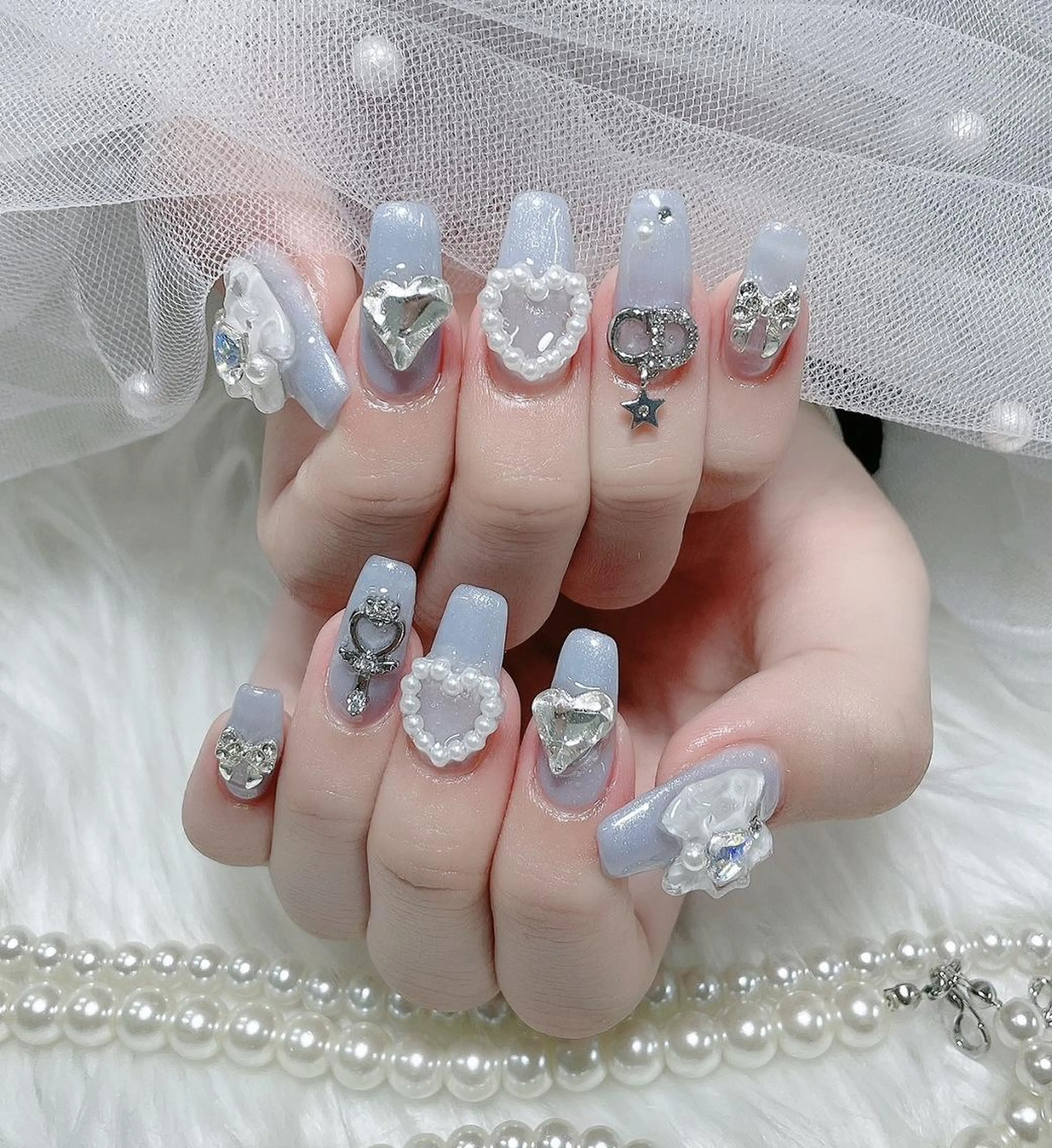 ネイル ハンドネイル ハンドケア 🎀長さだし船橋🎀 ネイルサロンのネイルデザイン