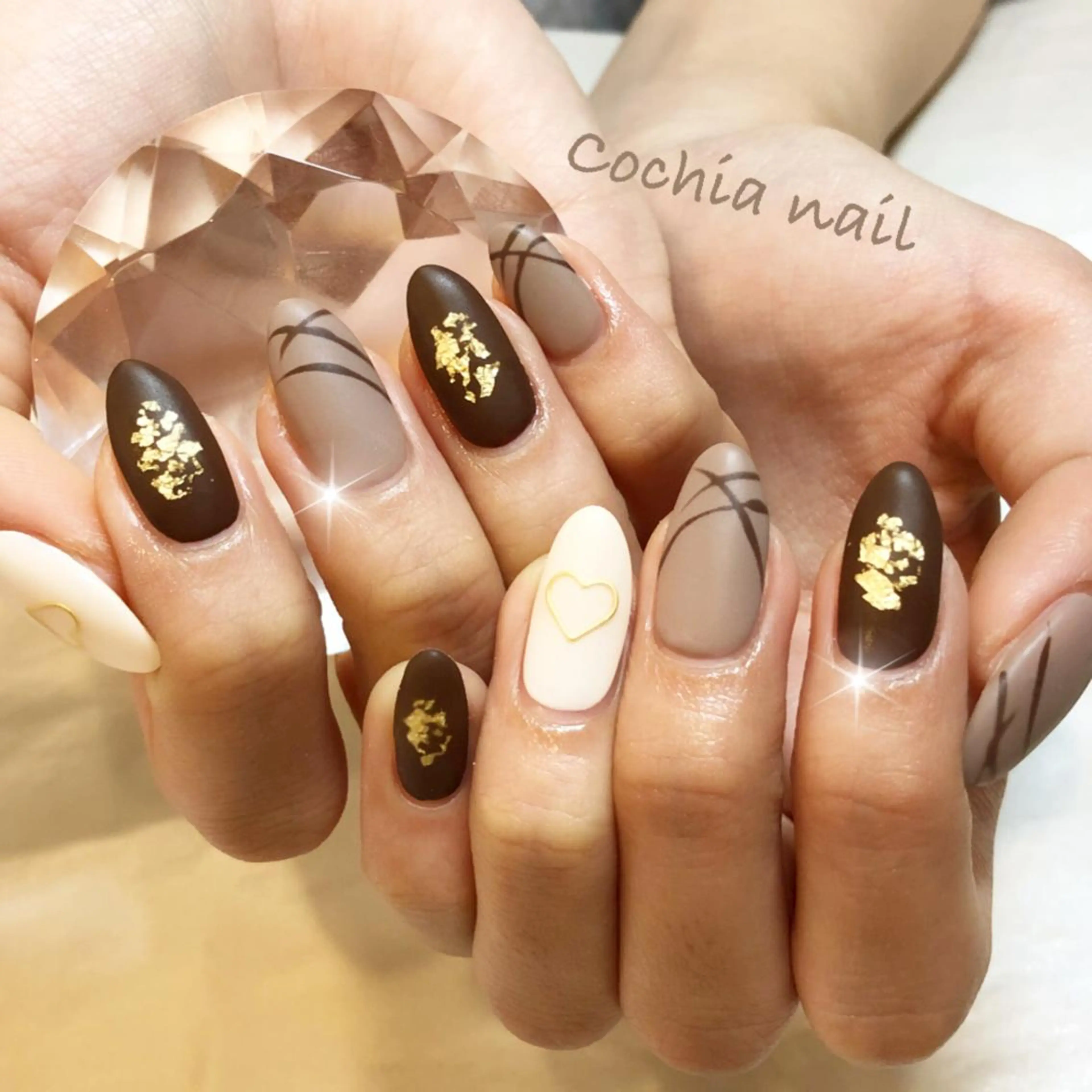 ネイル ハンドネイル ☆Cochia nail☆のネイルデザイン