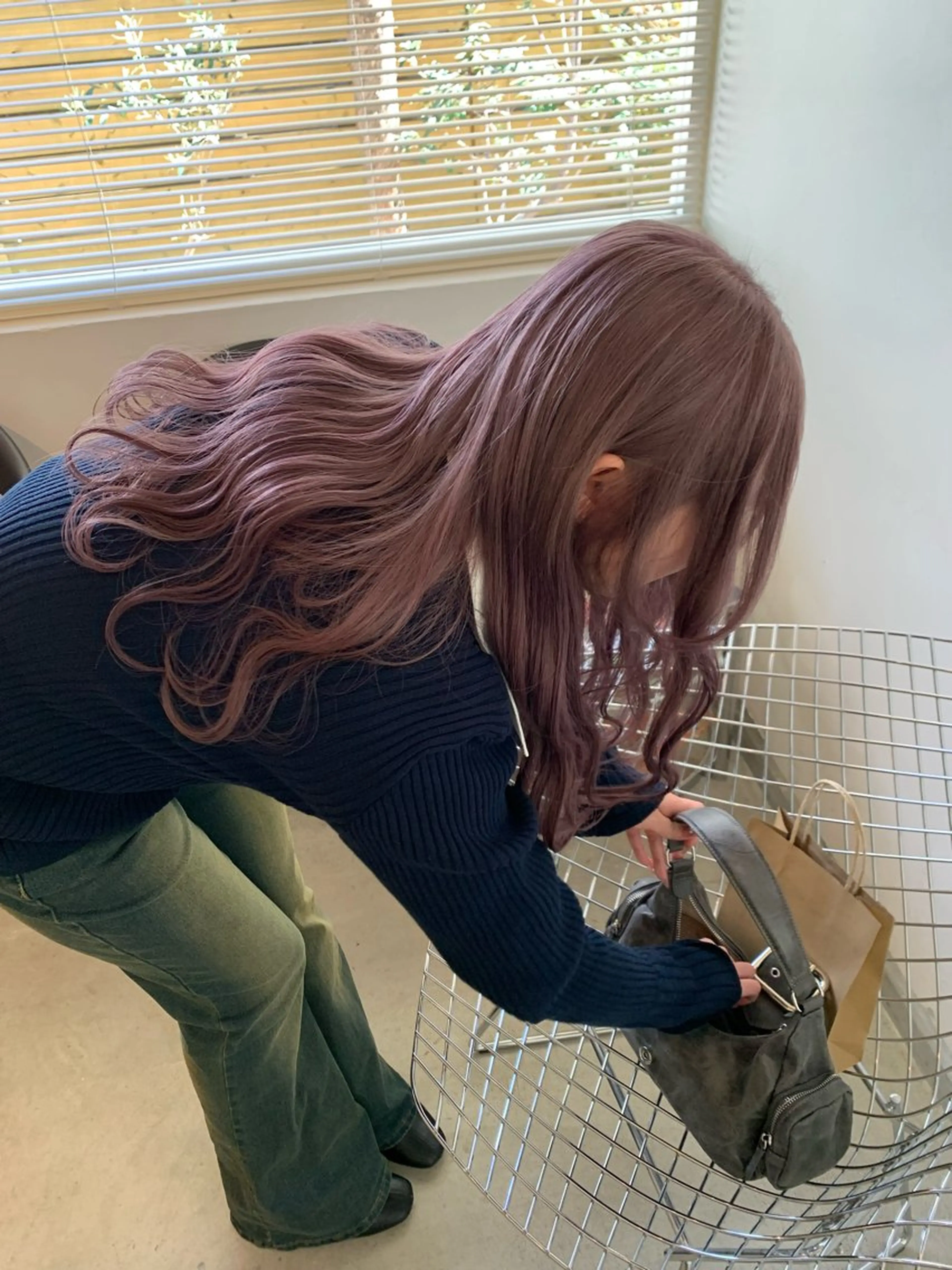 ロング カラー ラベンダーカラー ピンクカラー ヘアカラー Tsukasa/ ハイトーン/寒色のヘアスタイル