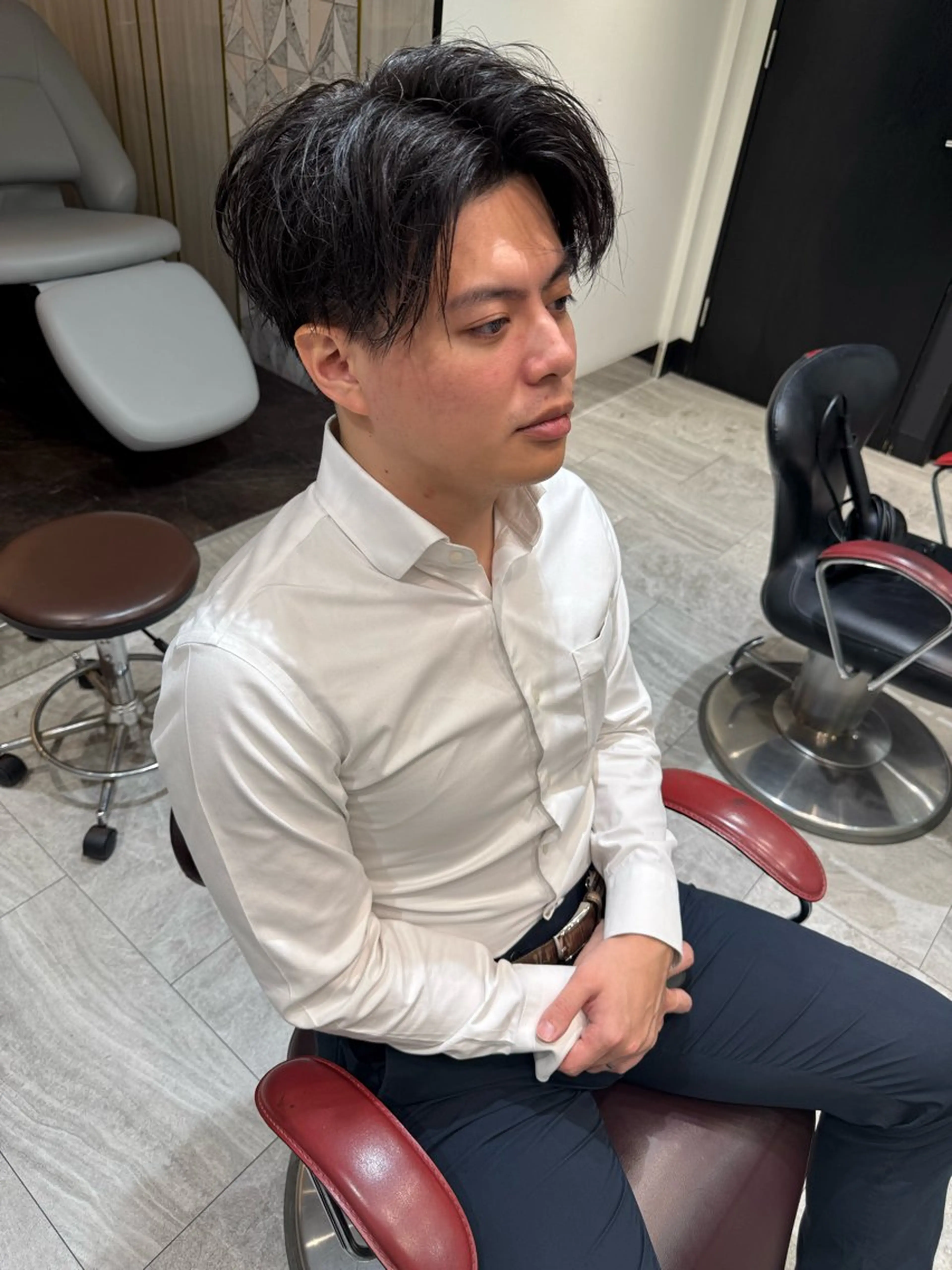 メンズ カット ヘアセット ✨上村 潤平✨メンズヘア✨のヘアスタイル
