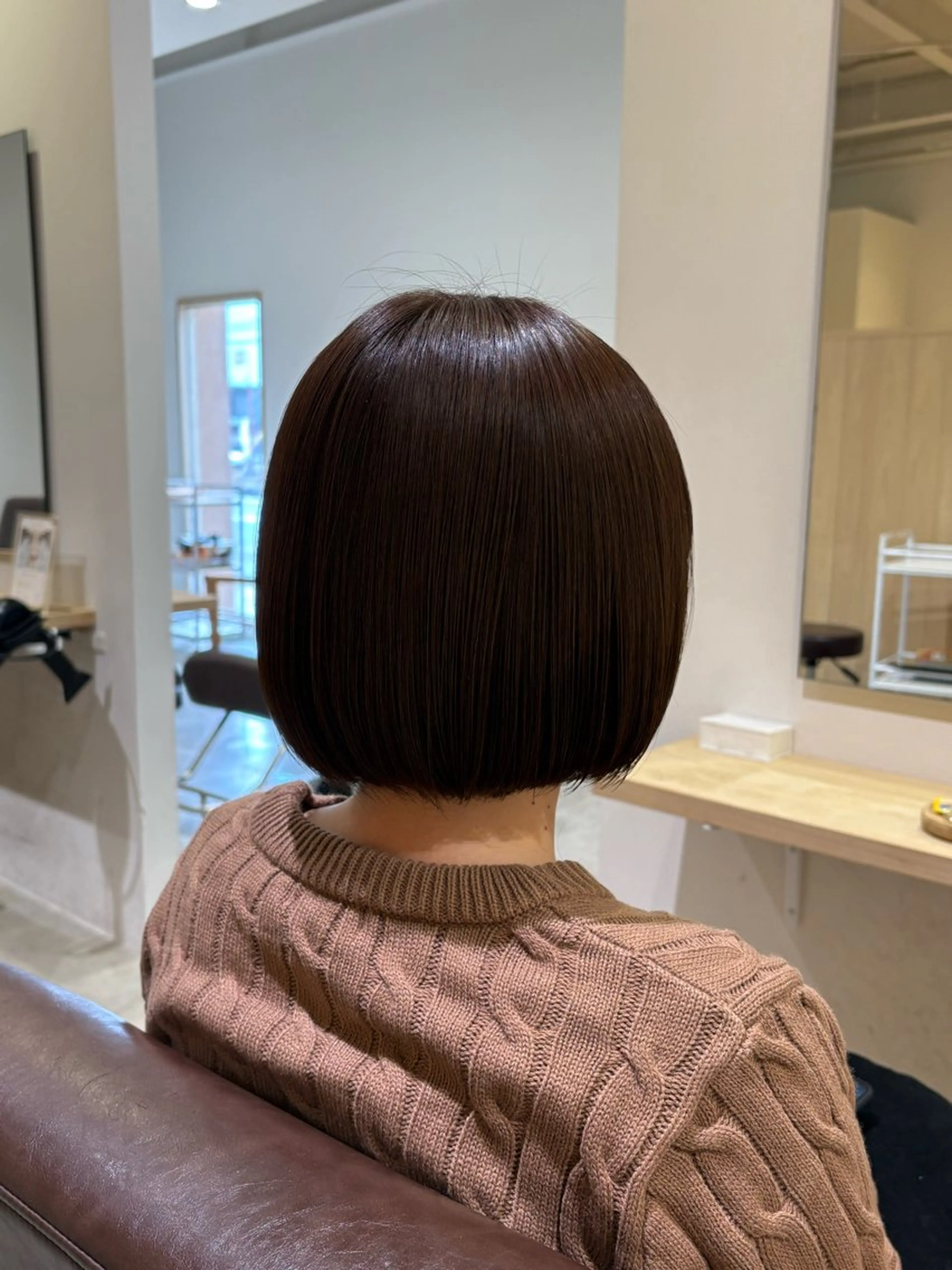 ショート カラー パーマ カット 【SASE】大人上品 💍/ユウガ⭐️のヘアスタイル