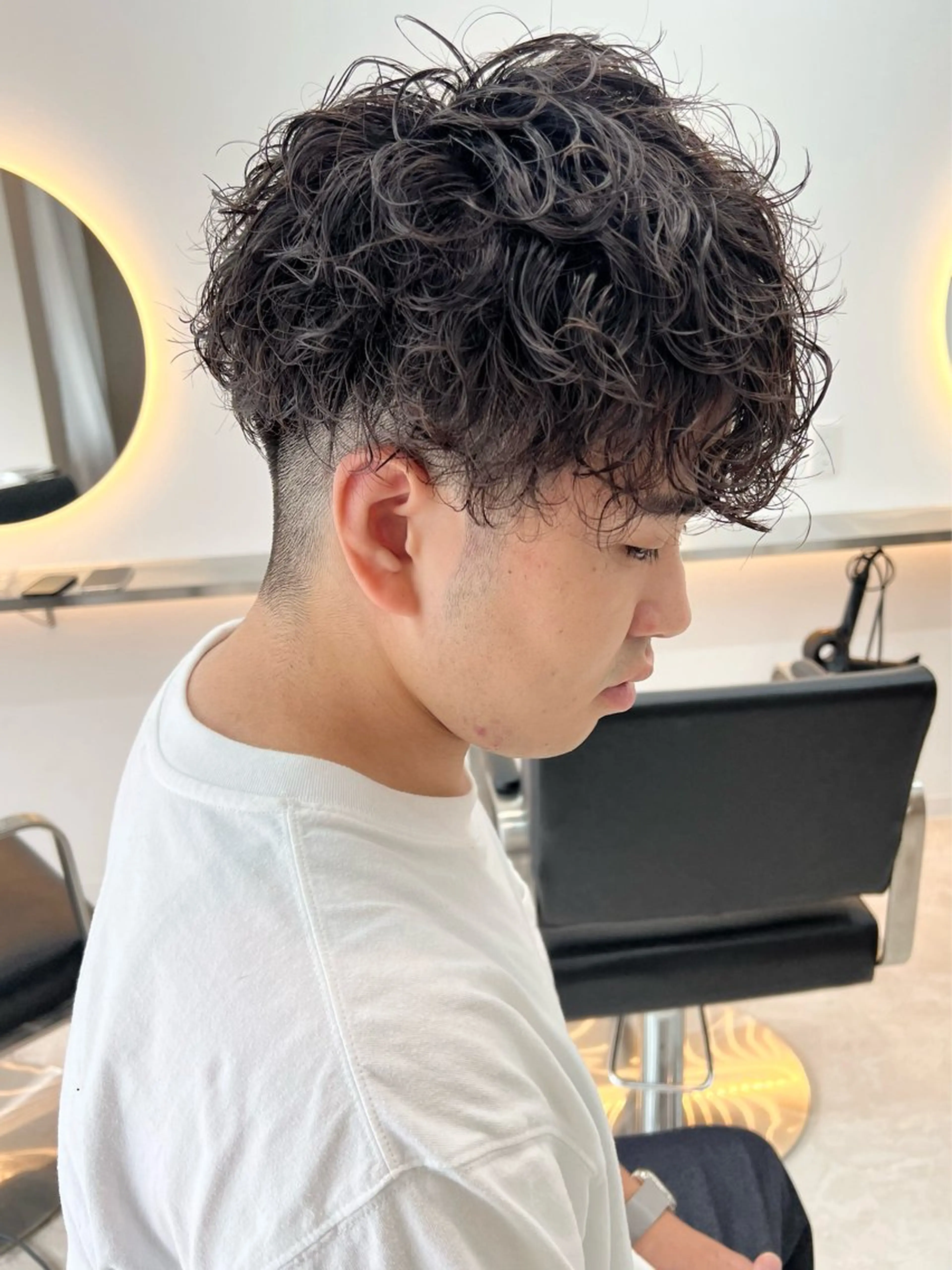 メンズ カット パーマ Bear（ベア）所属・KENZO 【Bear】のヘアスタイル