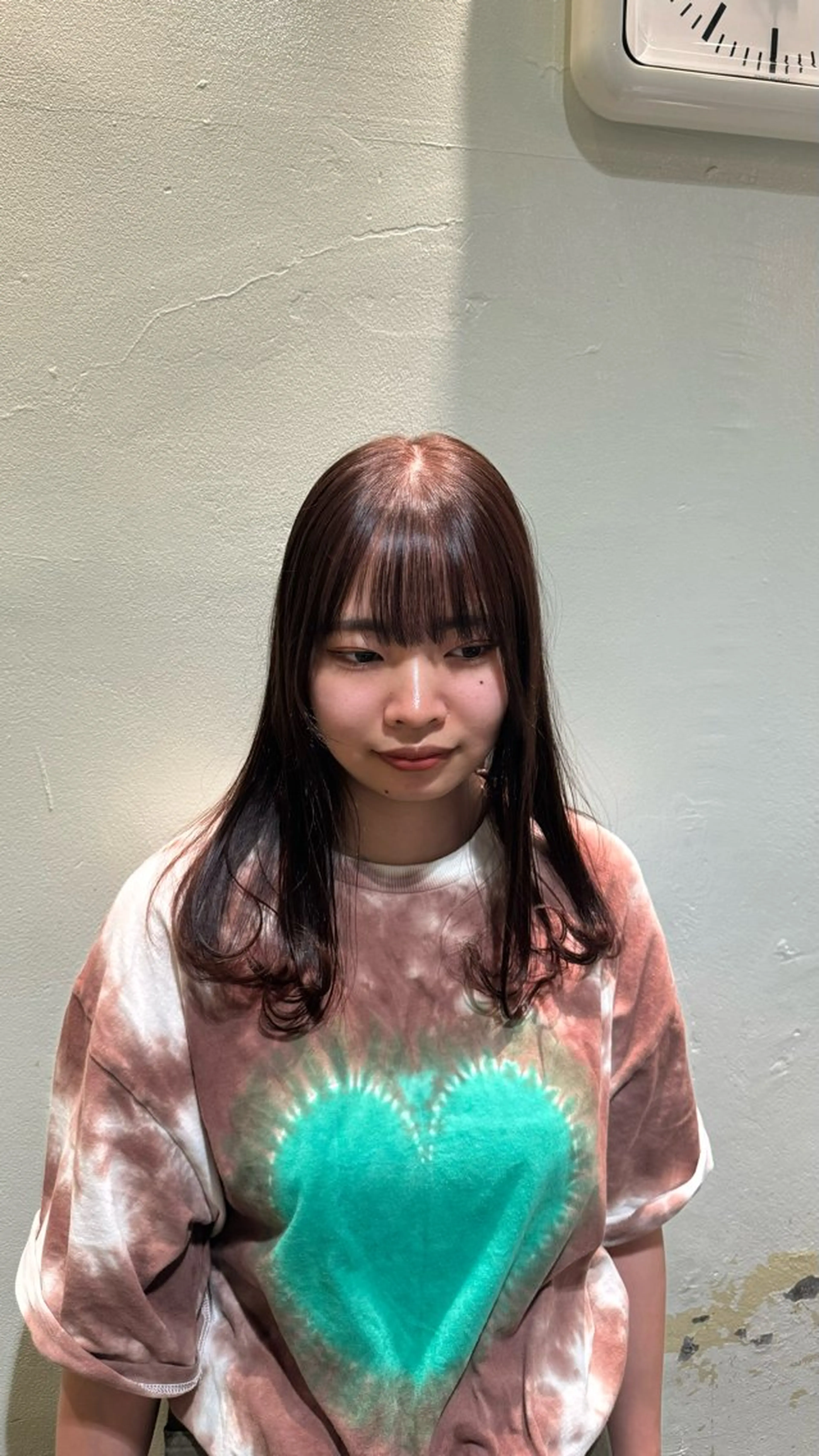 カラー ヘアカラー ピエドプール NINAのヘアスタイル