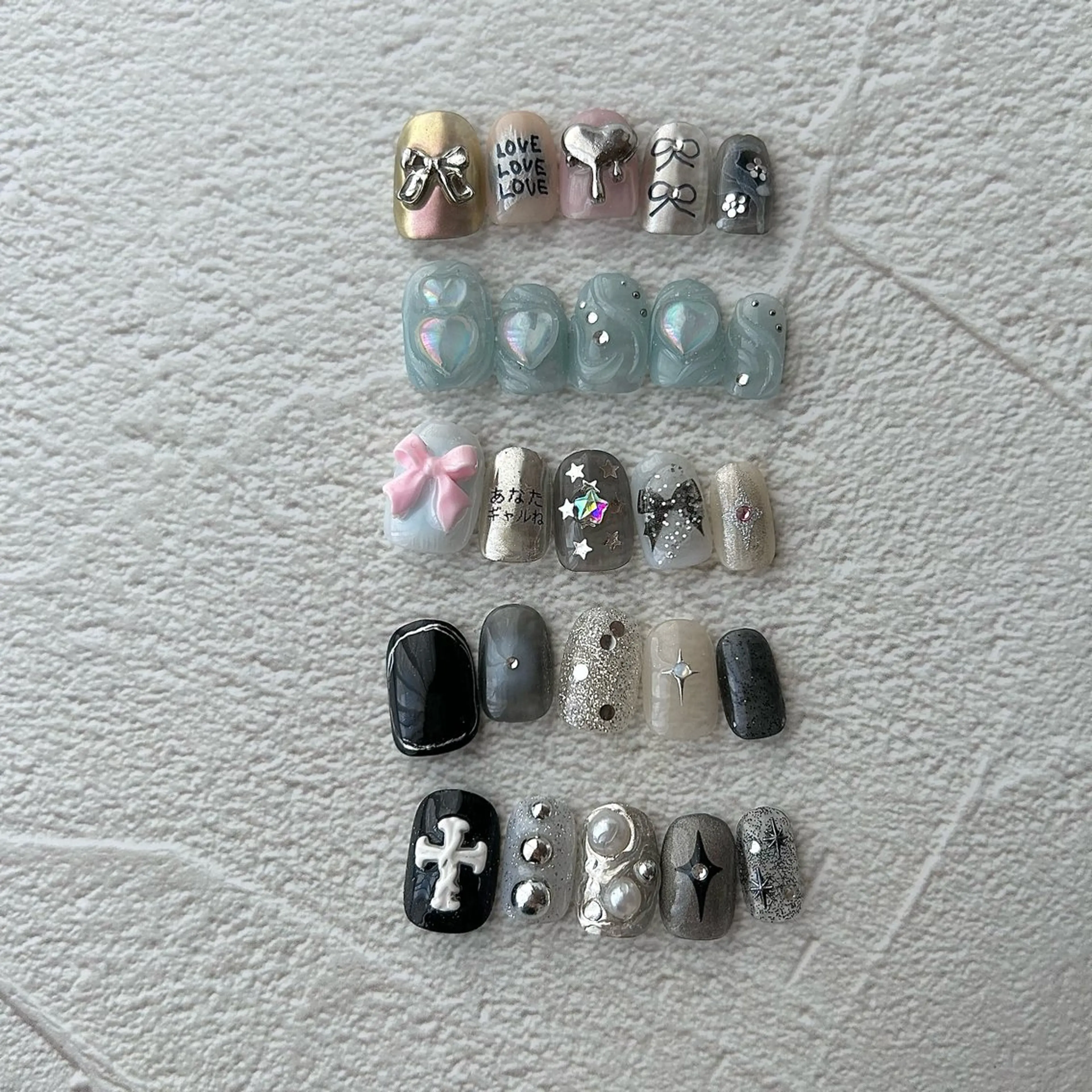 ネイル ハンドネイル ☽ ☾のネイルデザイン