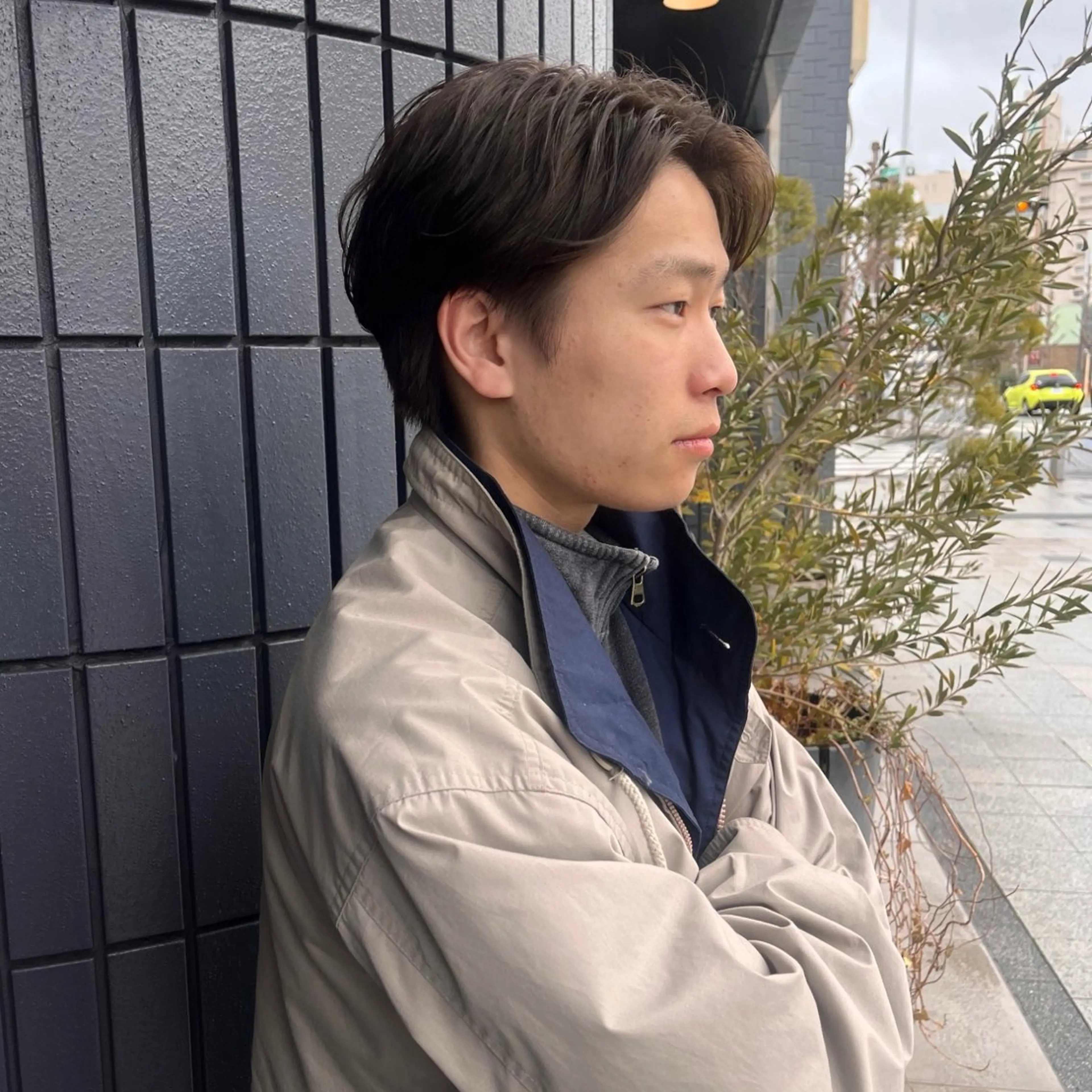 カラー メンズ 望愛/レイヤー/ハイ トーン/デザインのヘアスタイル