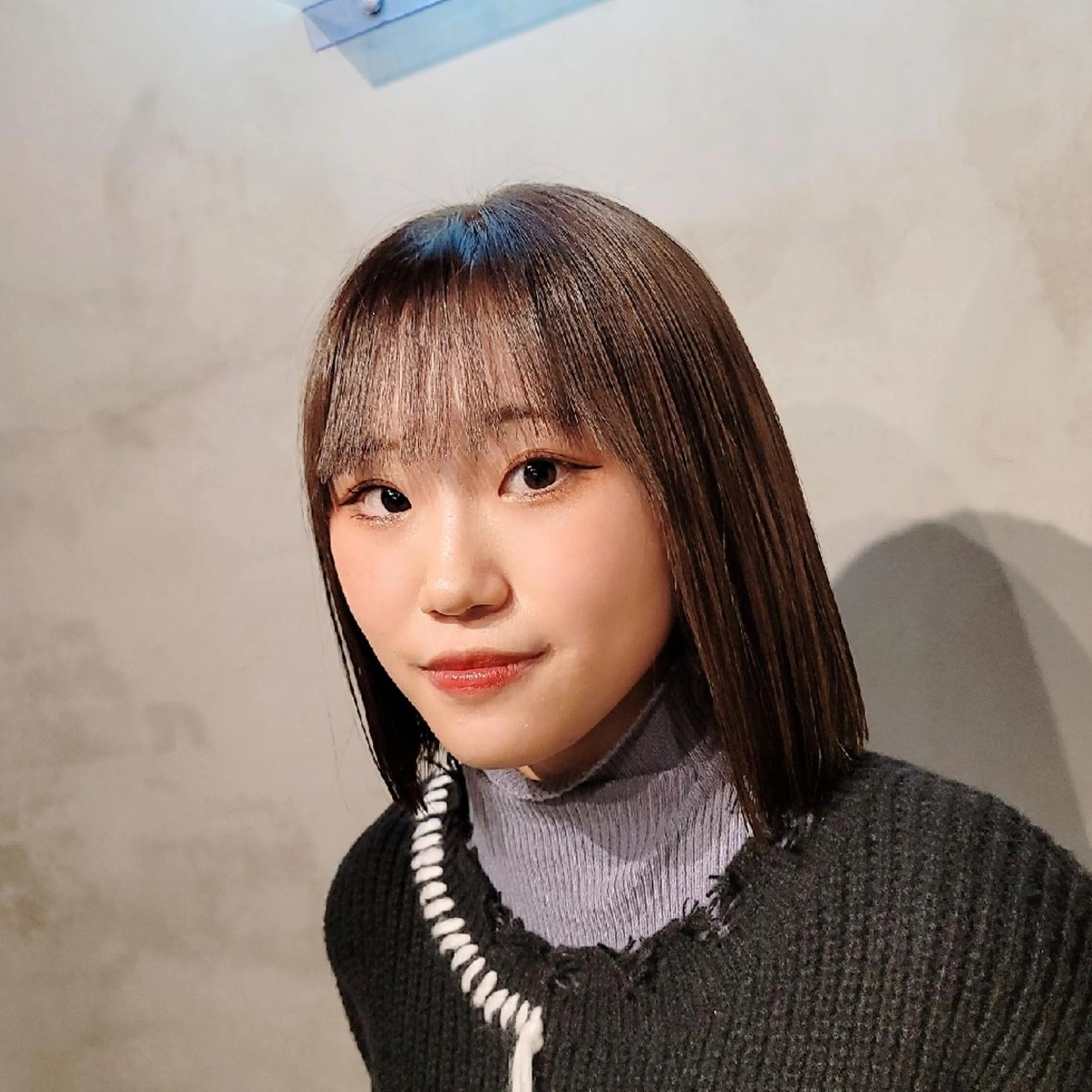 ミディアム カラー カット ヘアカラー トリートメント 🐬似合わせ🦈 佐々田 桜江のヘアスタイル