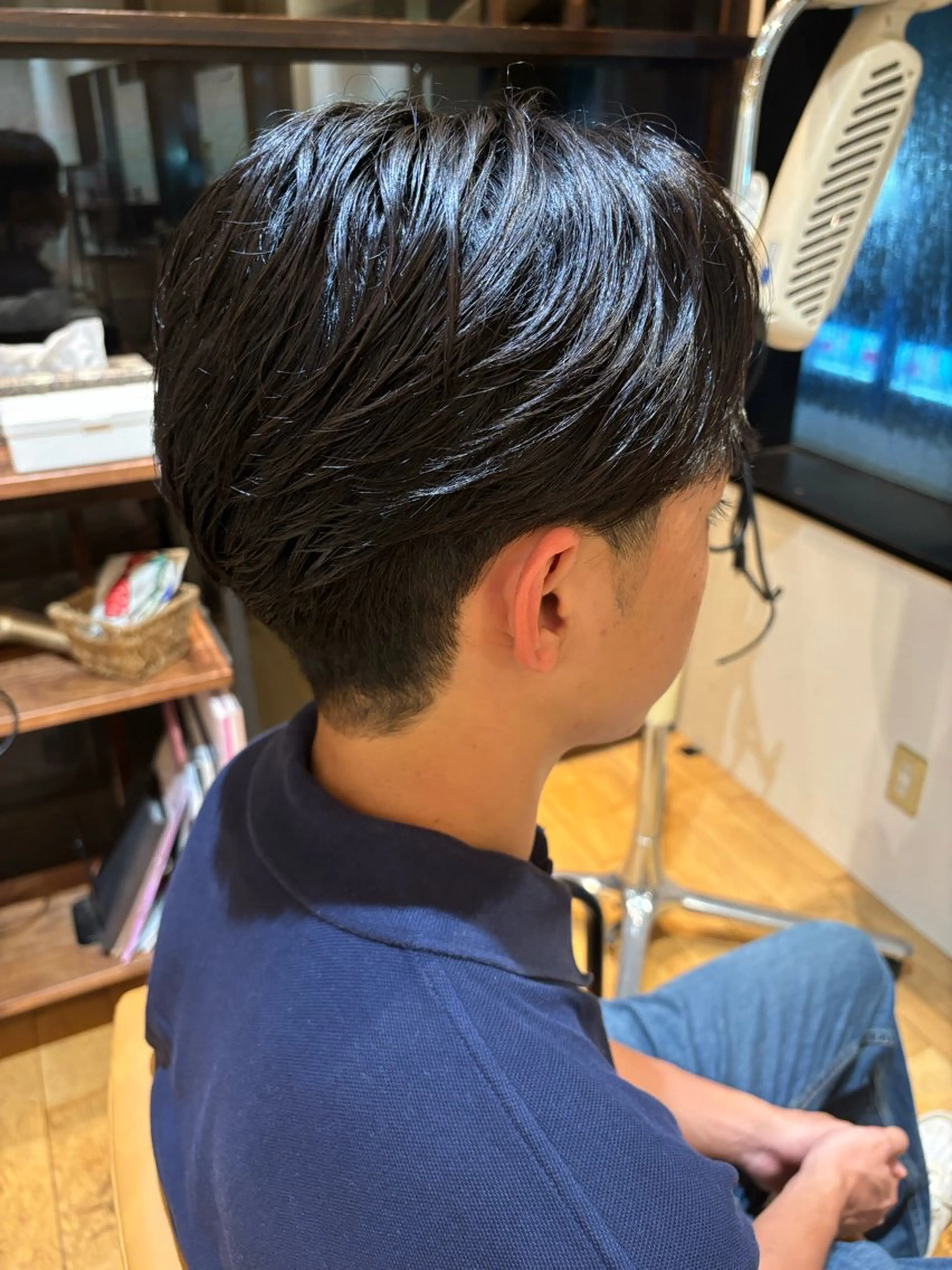 メンズ カット おもだか　がく /レディースカットのヘアスタイル