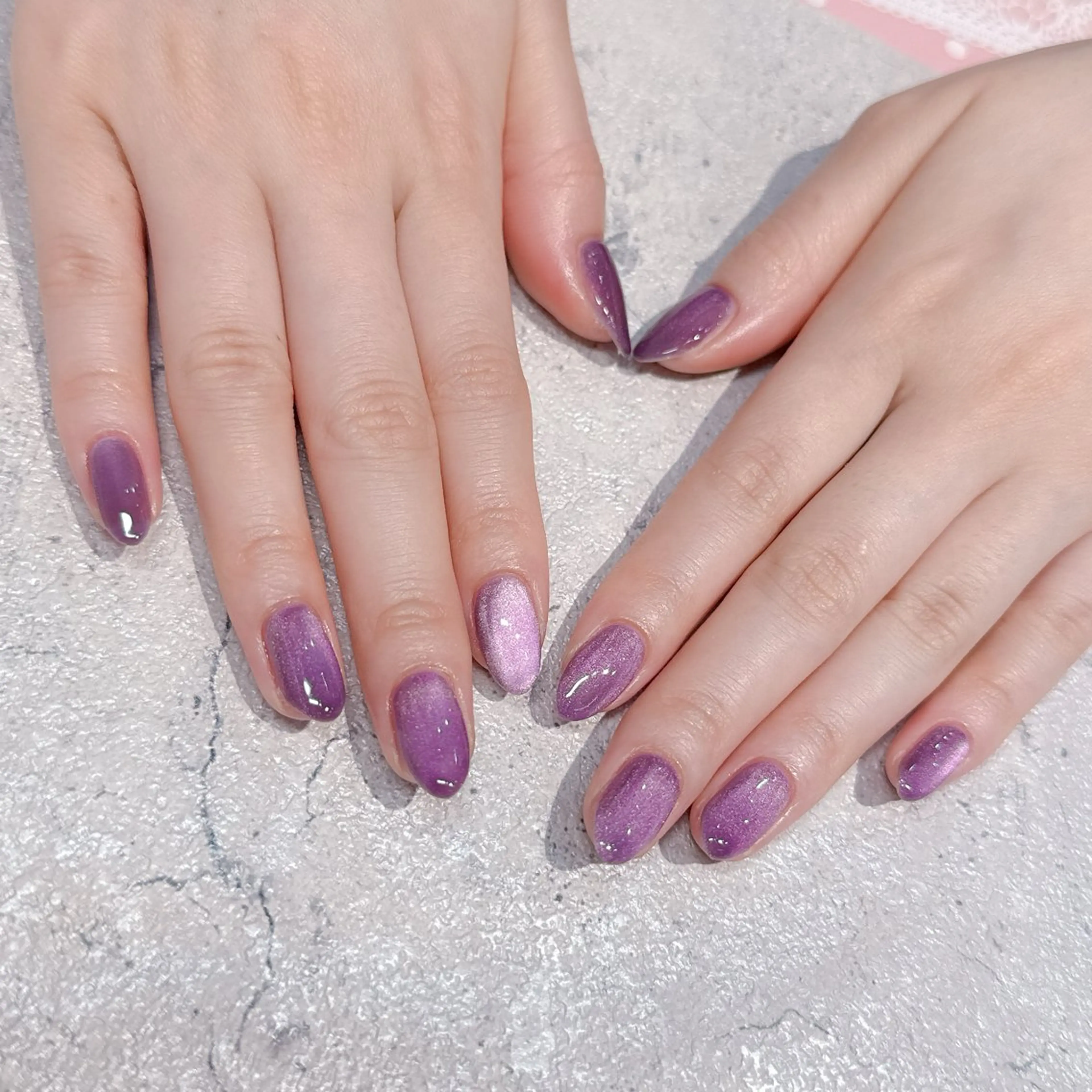 ネイル クリアネイル ハンドネイル BUNNYNAIL MARINのネイルデザイン